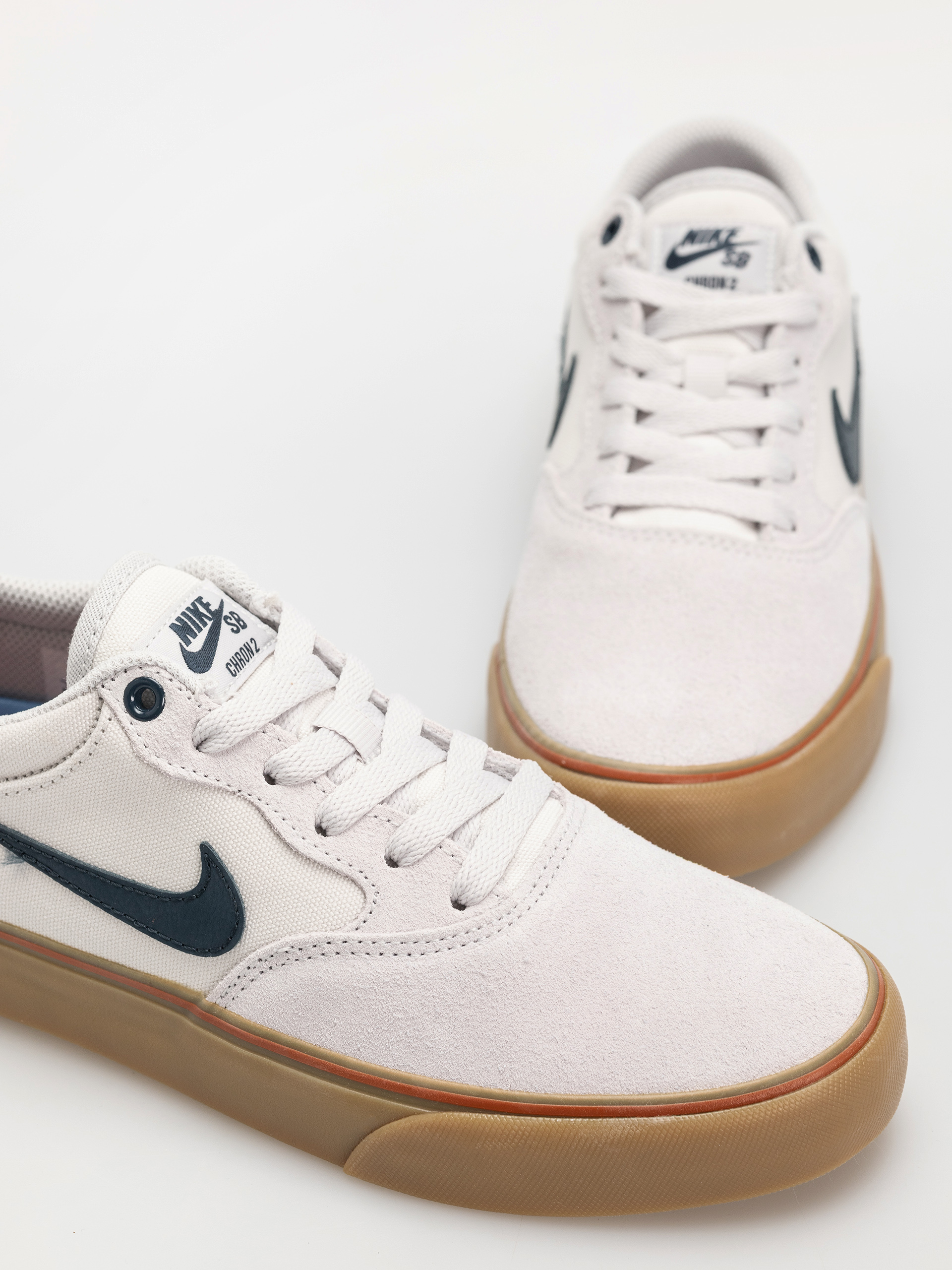 Pantofi Nike SB Chron 2 (vast grey/armory navy dark russet)
