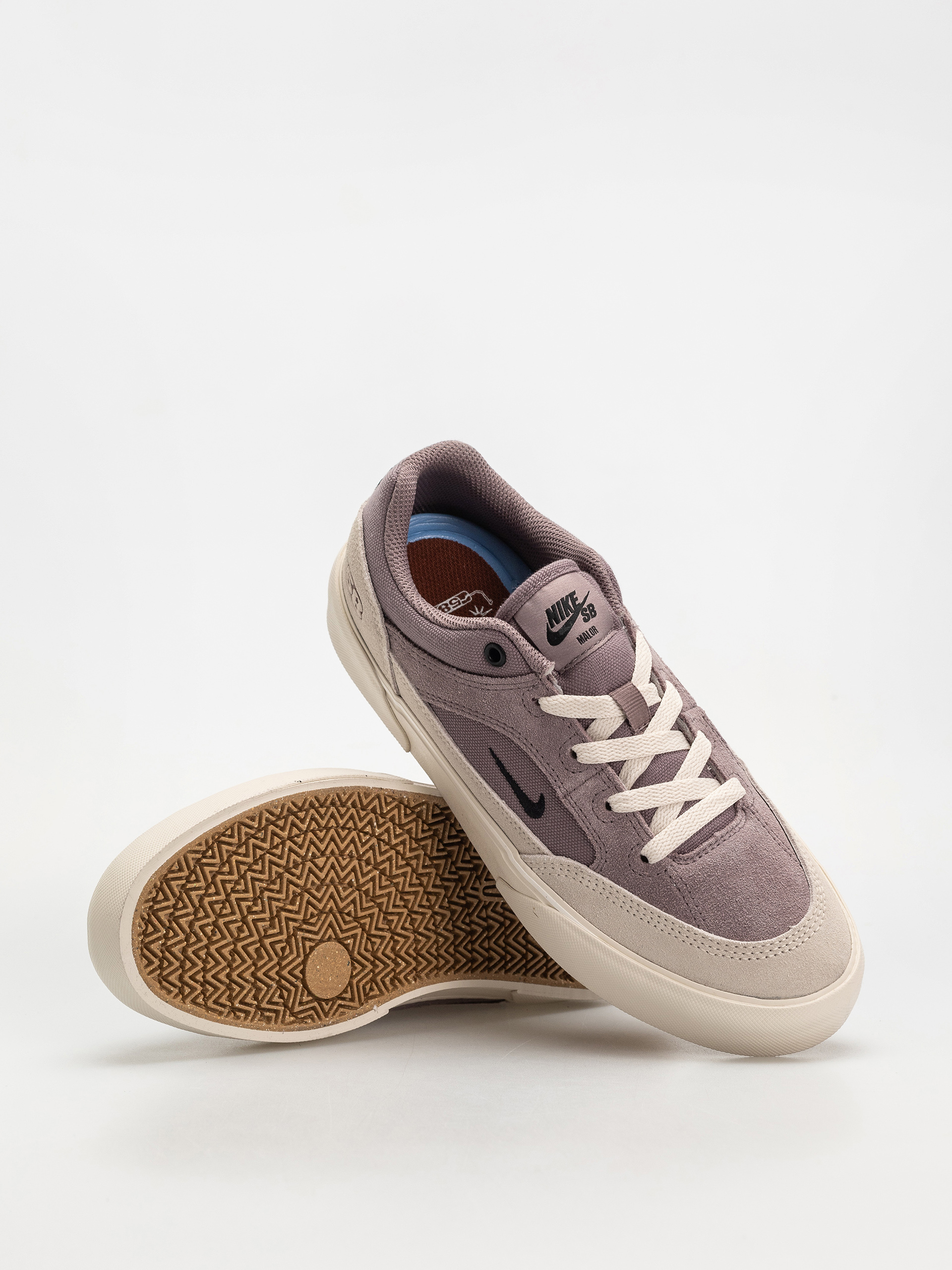 Pantofi Nike SB Malor TE (taupe grey/black lt orewood brn cinnamon)