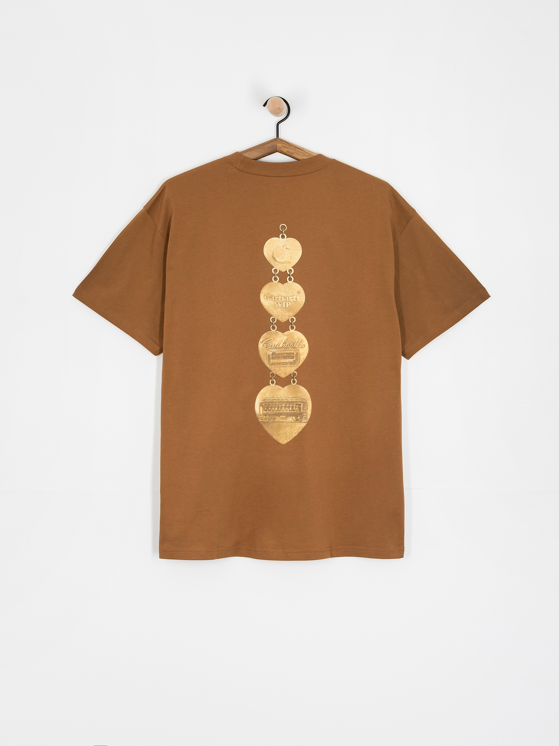 Tricou Carhartt WIP Hartt Chain (hamilton brown)