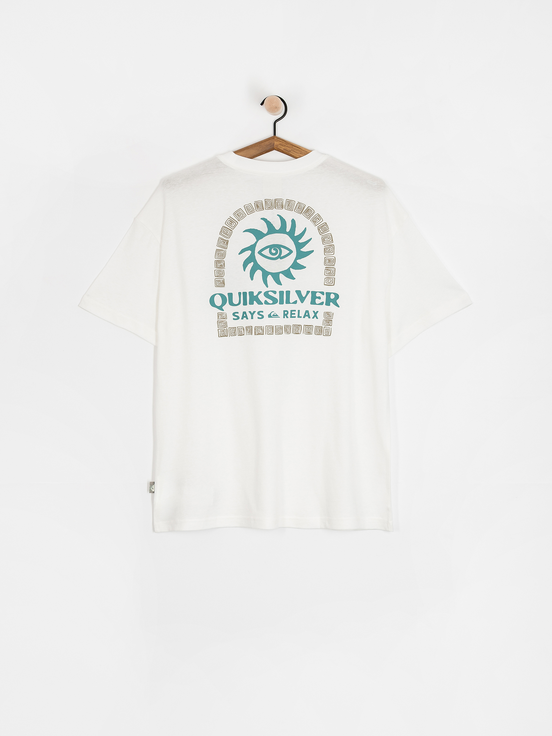Tricou Quiksilver Sun Power (snow white)