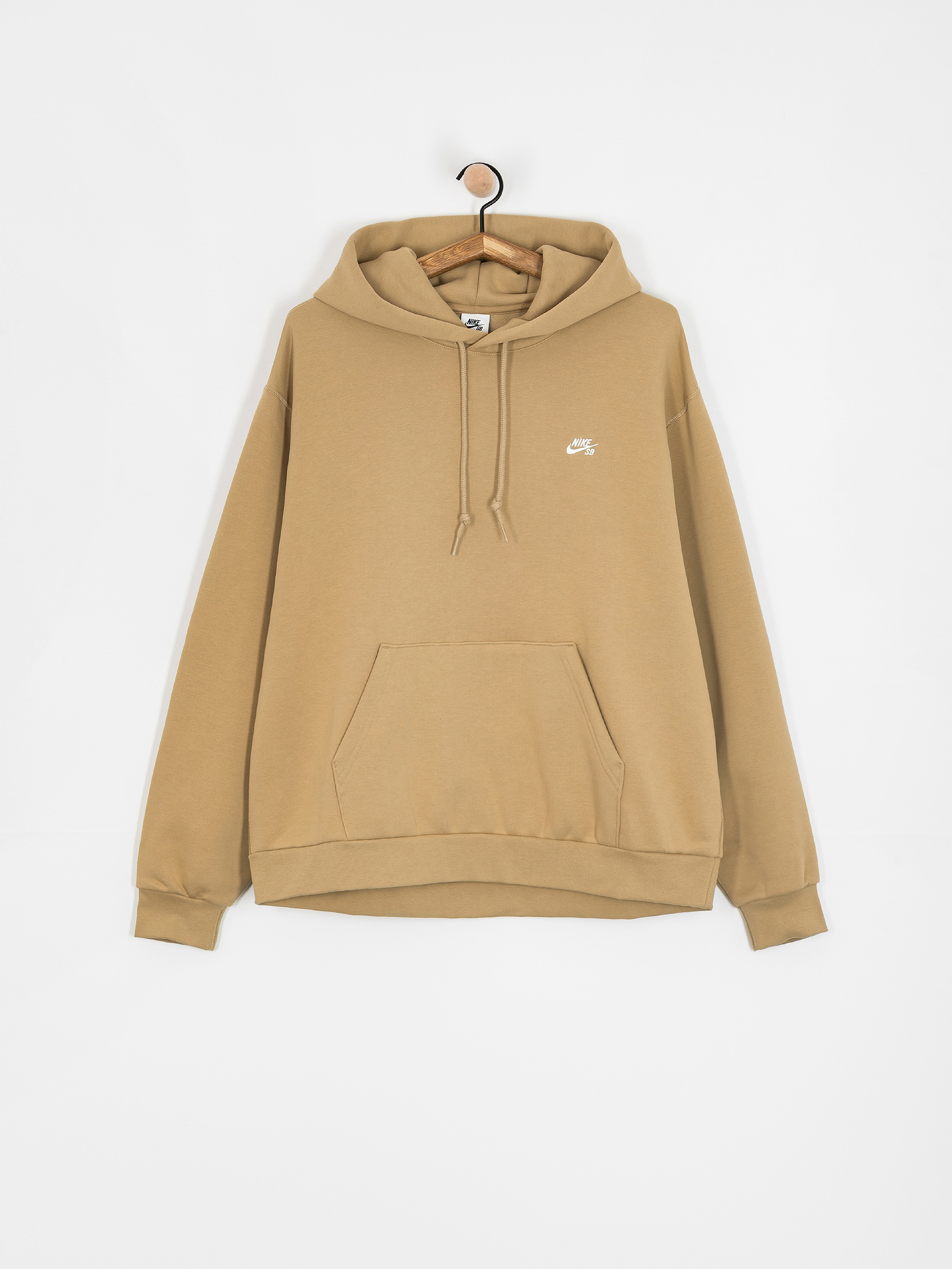 Hanorac cu glugă Nike SB Essential Logo HD (parachute beige/white)