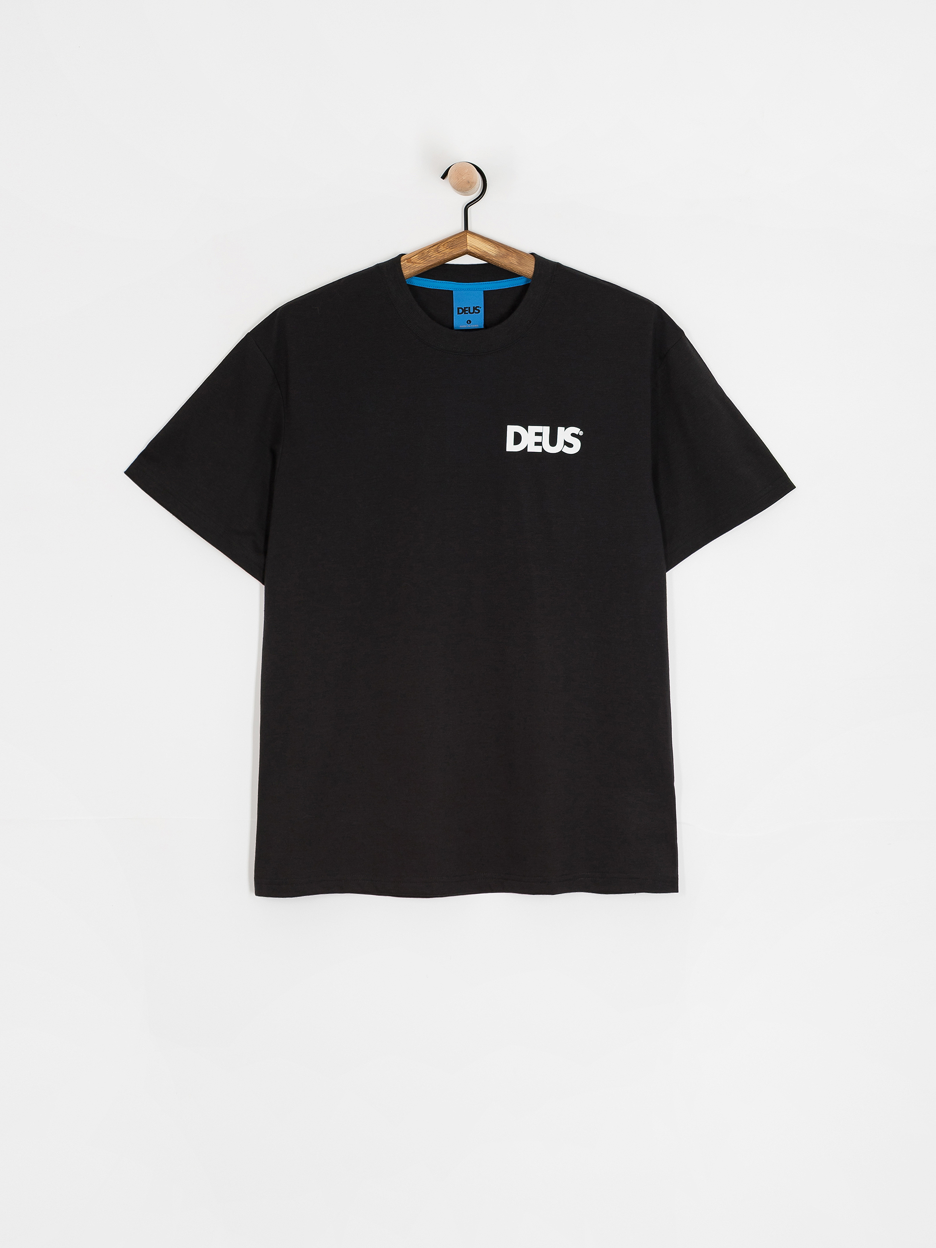 Tricou Deus Ex Machina Los Angeles Surf Address (black)