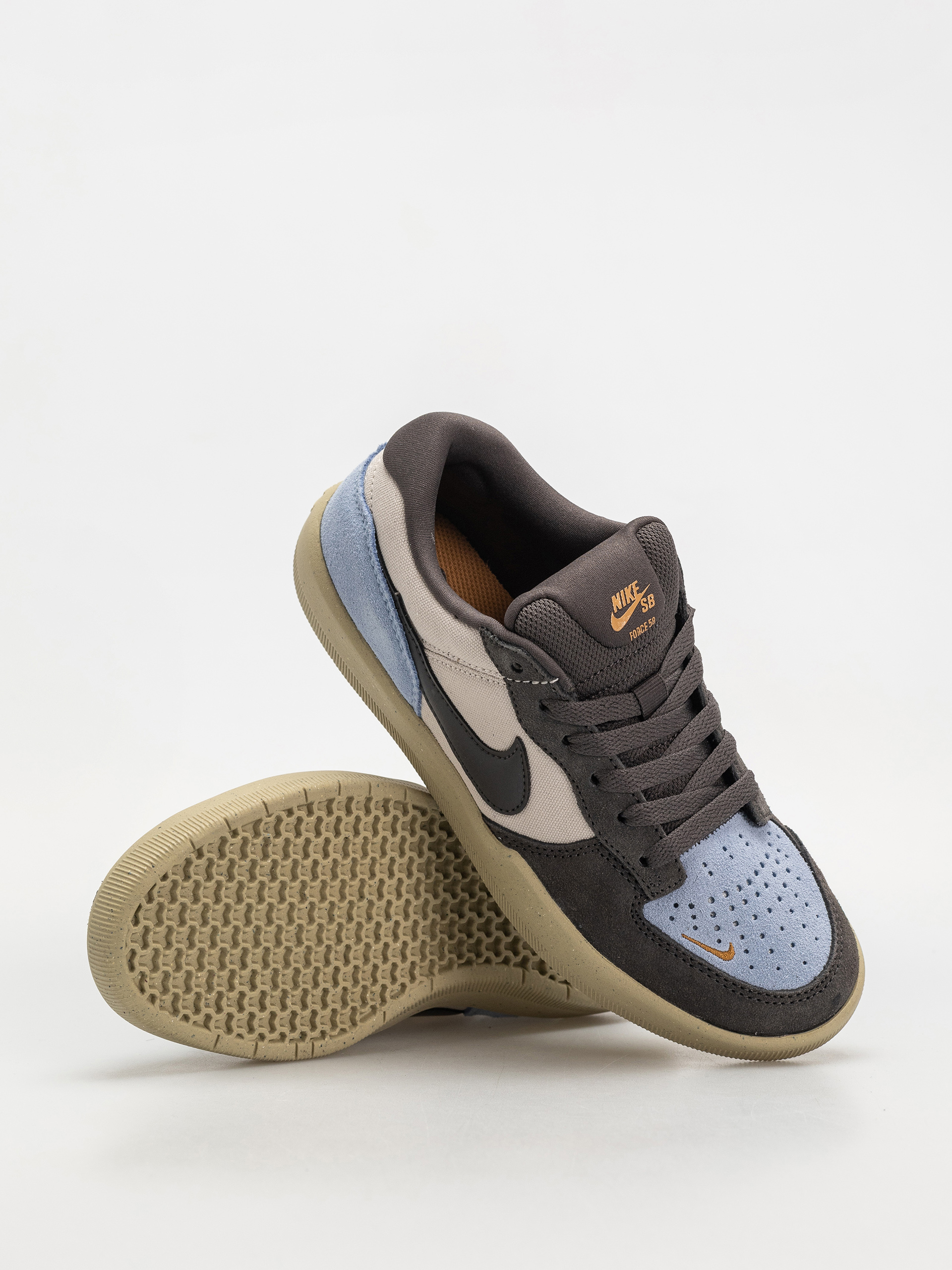 Pantofi Nike SB Force 58 (lt orewood brn/medium ash psychic blue)