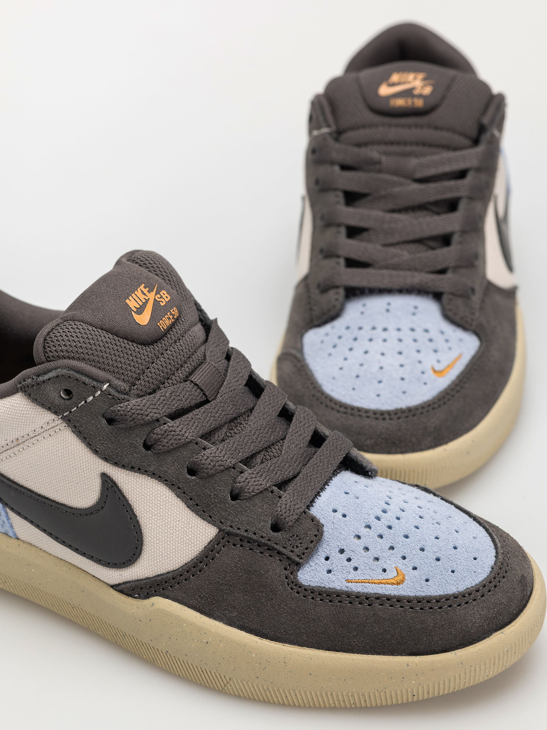 Pantofi Nike SB Force 58 (lt orewood brn/medium ash psychic blue)