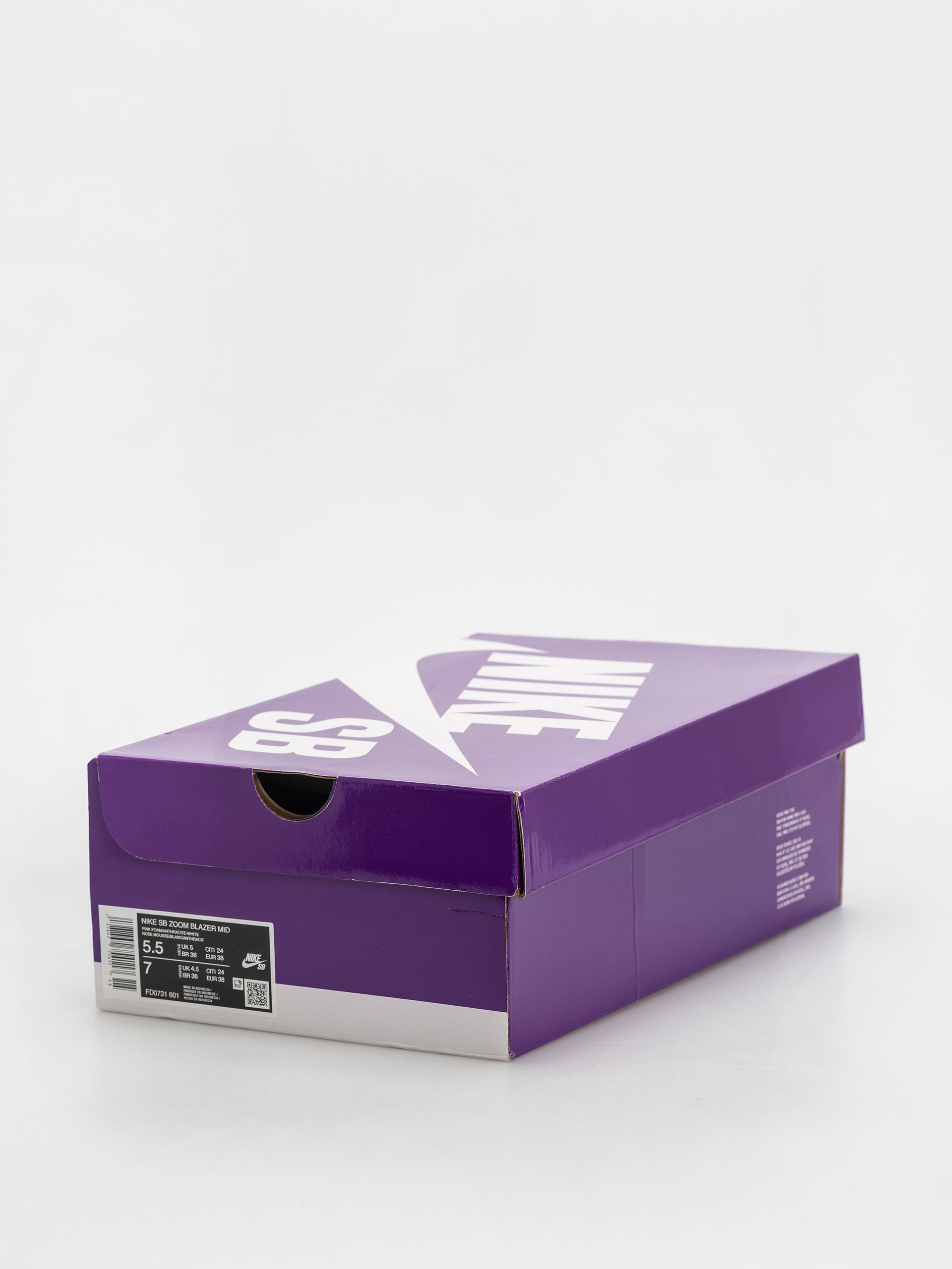 Pantofi Nike SB Zoom Blazer Mid (pink foam/anthracite white gum yellow)