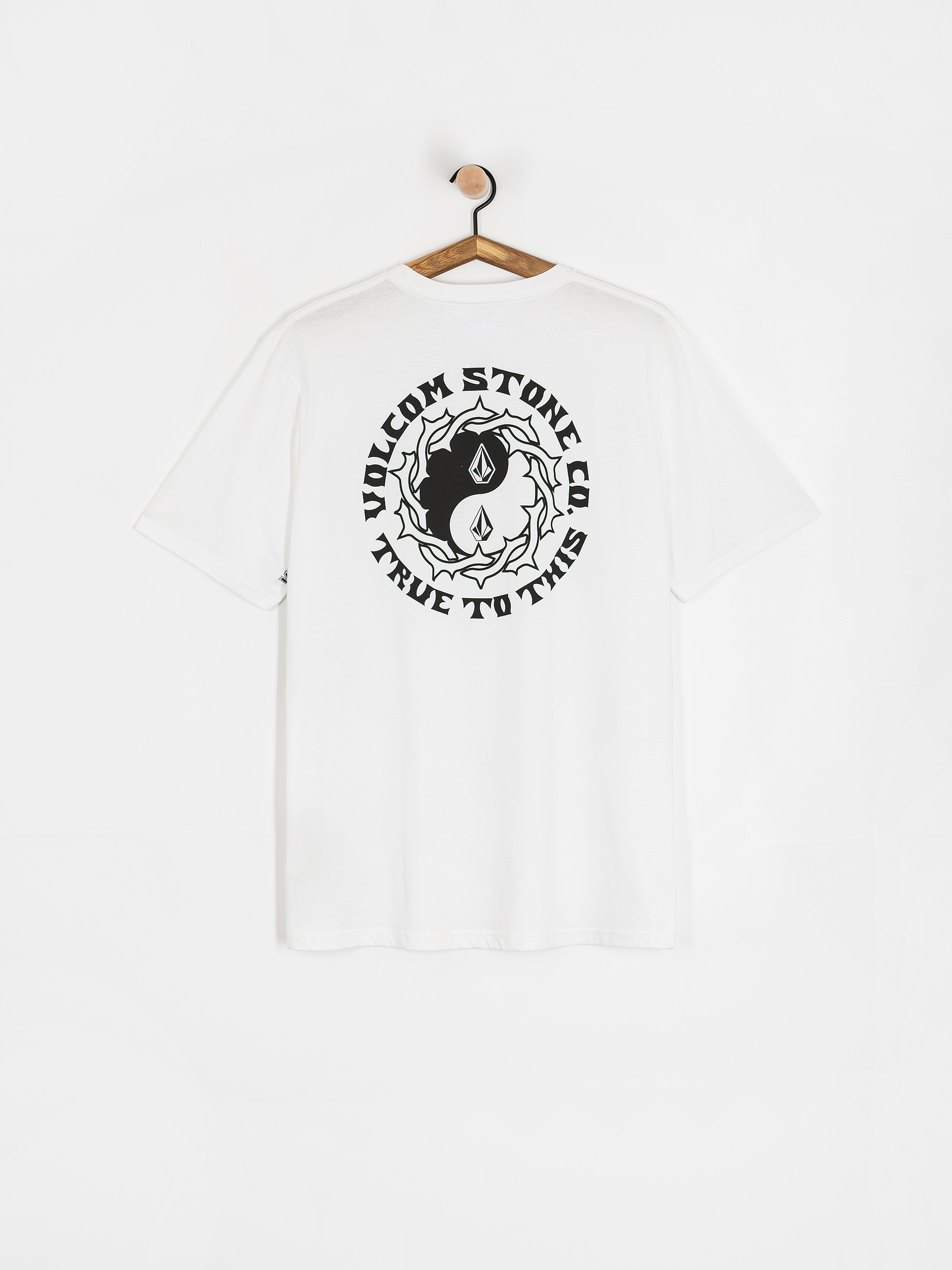 Tricou Volcom Counterbalance Bsc (white)
