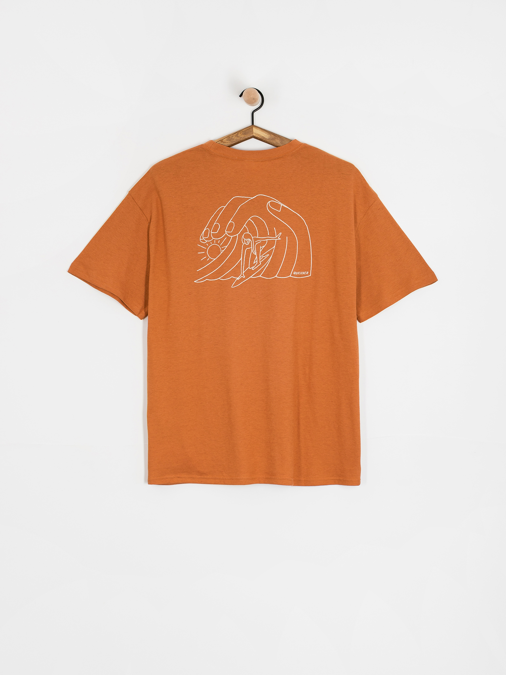 Tricou Quiksilver Freedom Swell (bran)