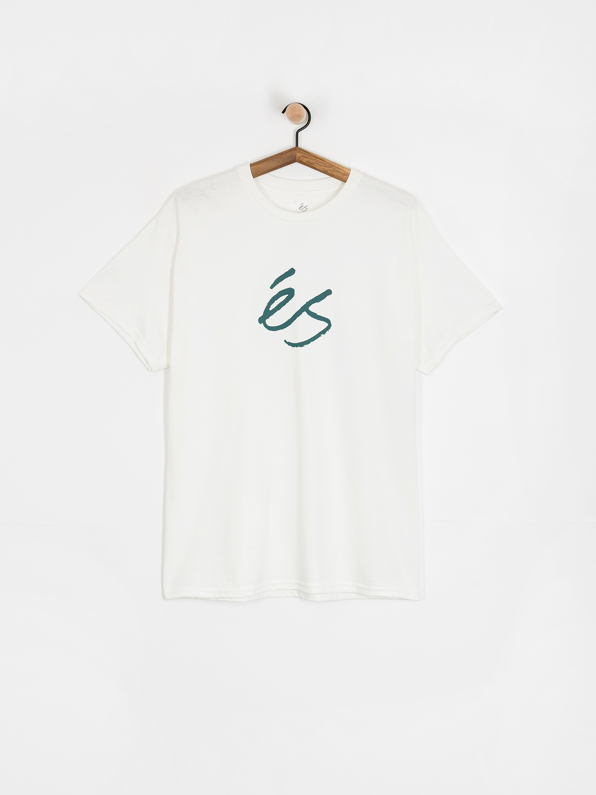 Tricou eS Scrip Mid (white/green)