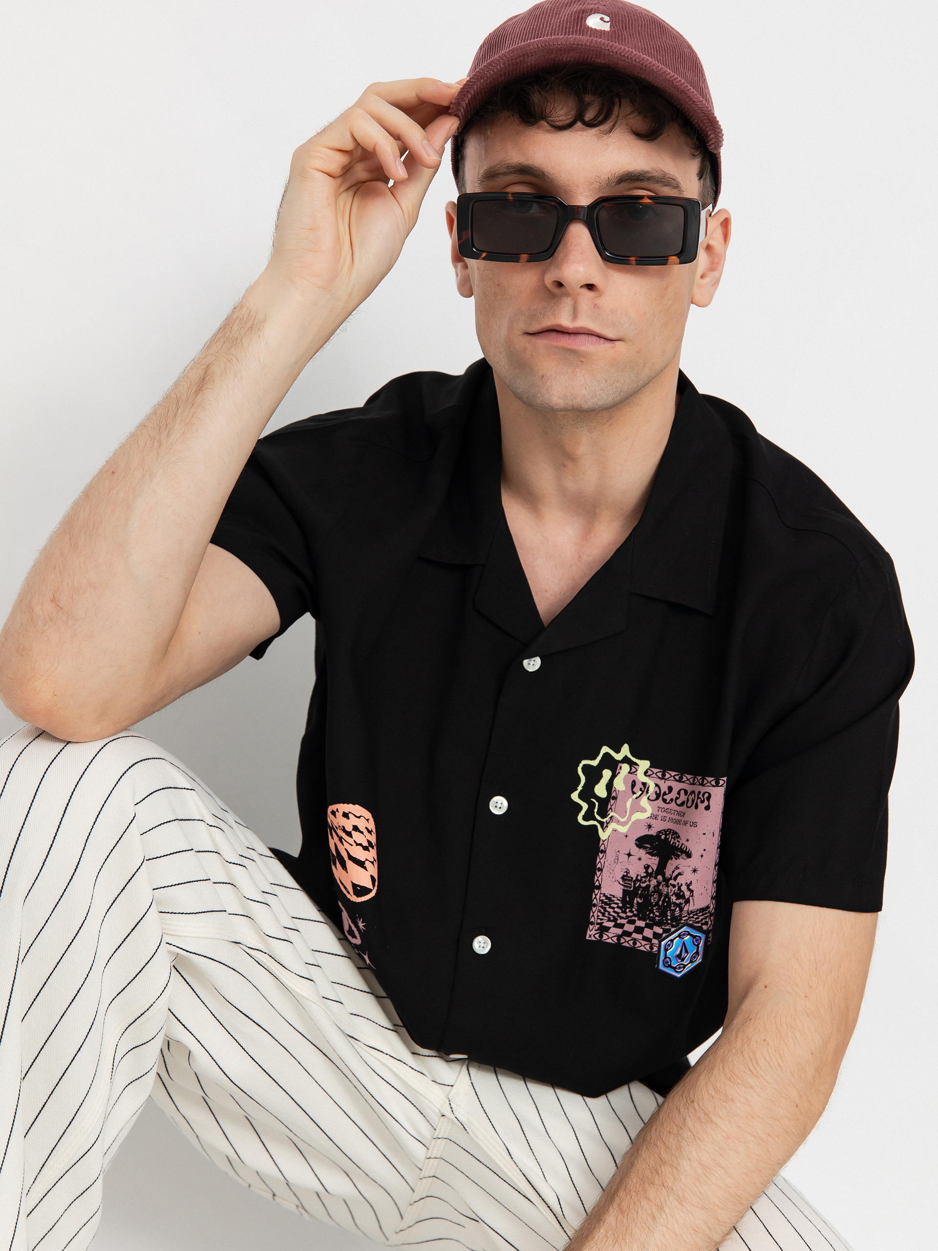 Cămașă Volcom Fa F Rygalski (black)