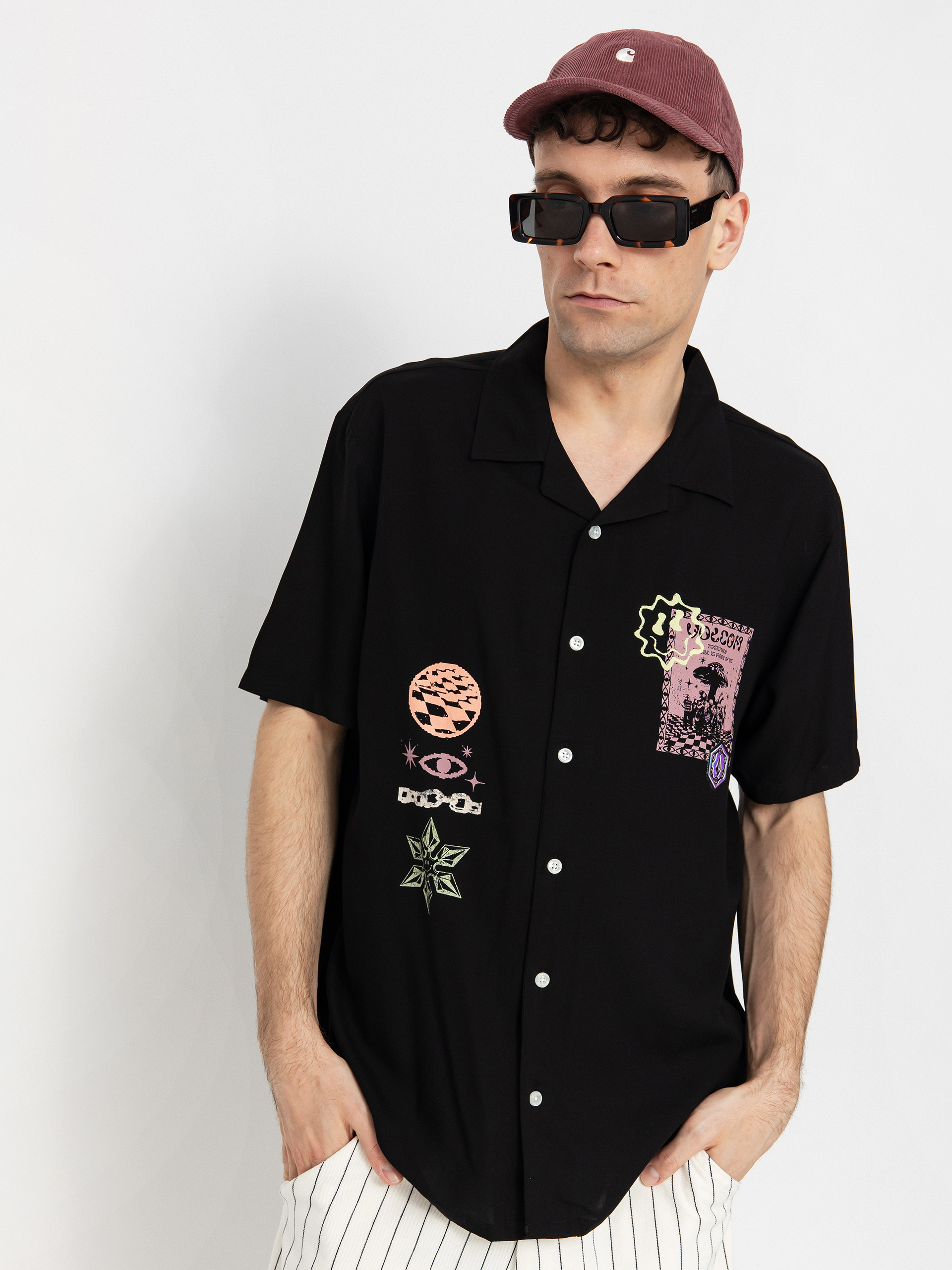 Cămașă Volcom Fa F Rygalski (black)