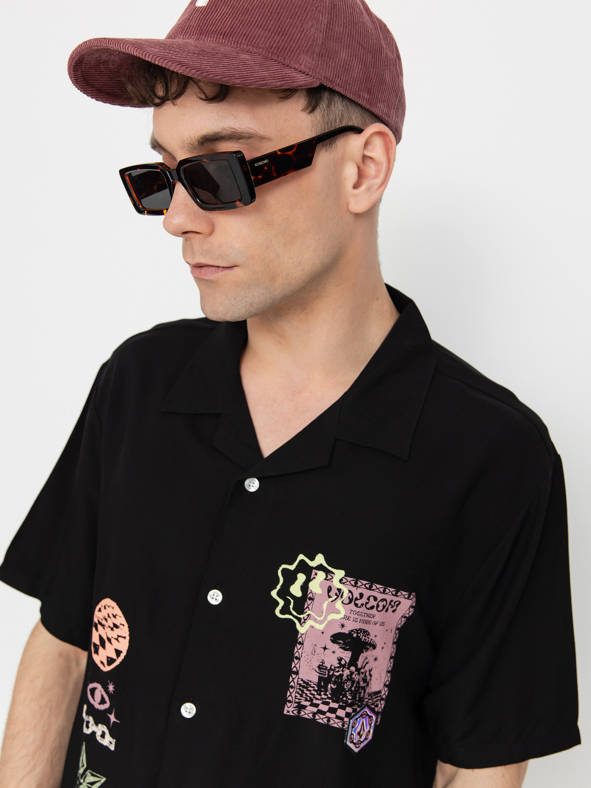 Cămașă Volcom Fa F Rygalski (black)