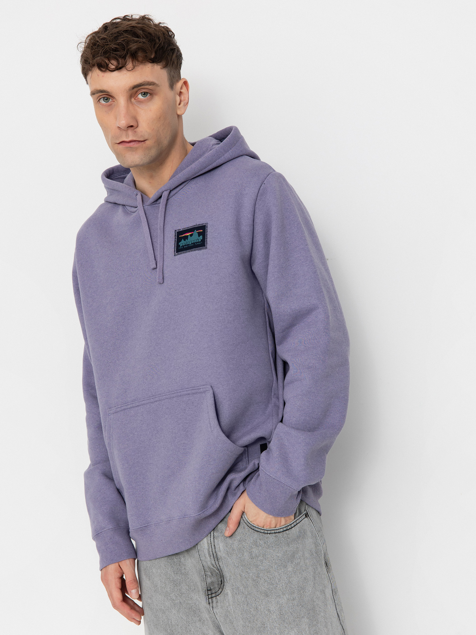 Hanorac cu glugă Patagonia 73 Skyline Uprisal HD (concrete purple)