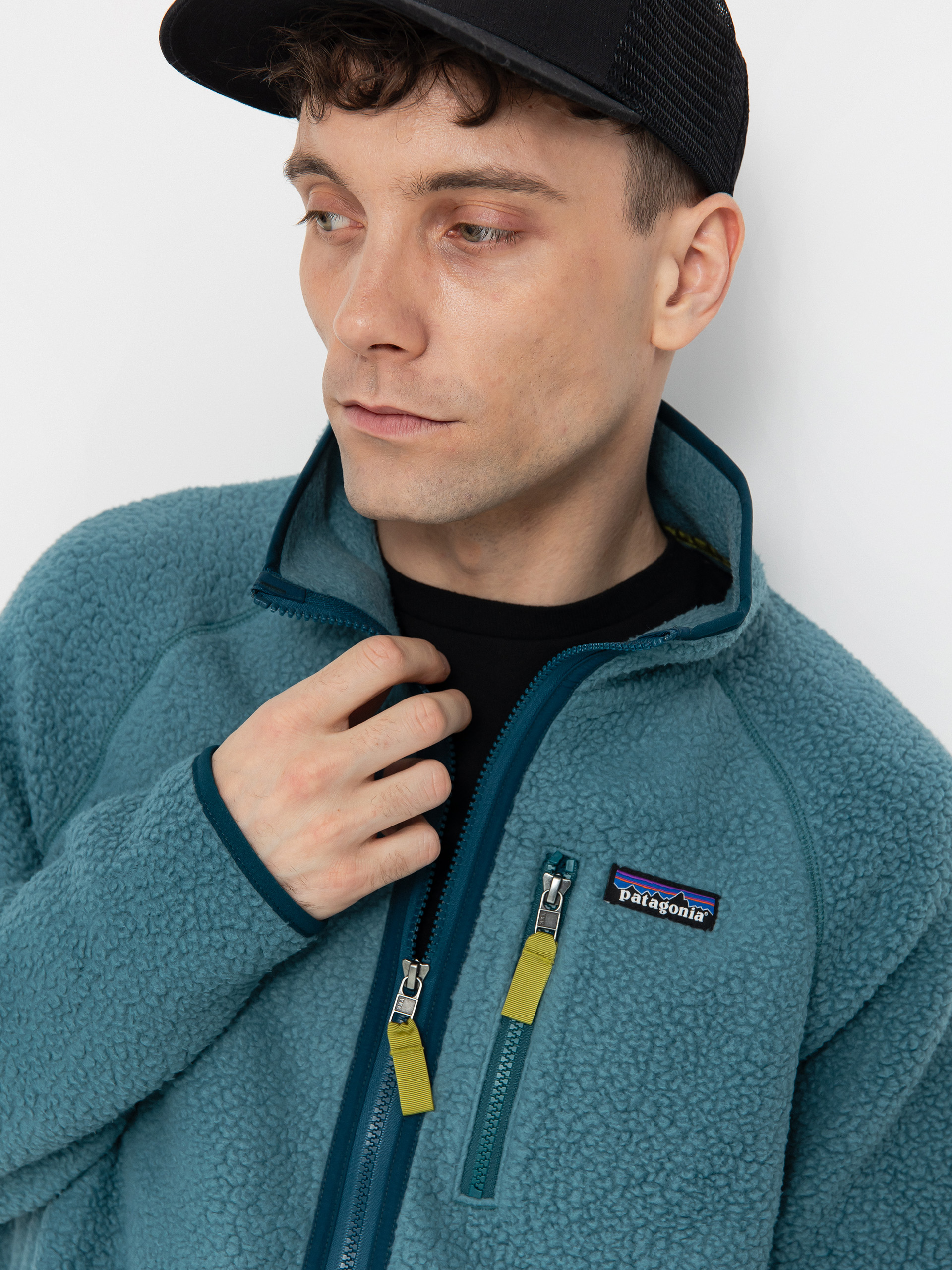 Geacă Patagonia Retro Pile (wetland blue)