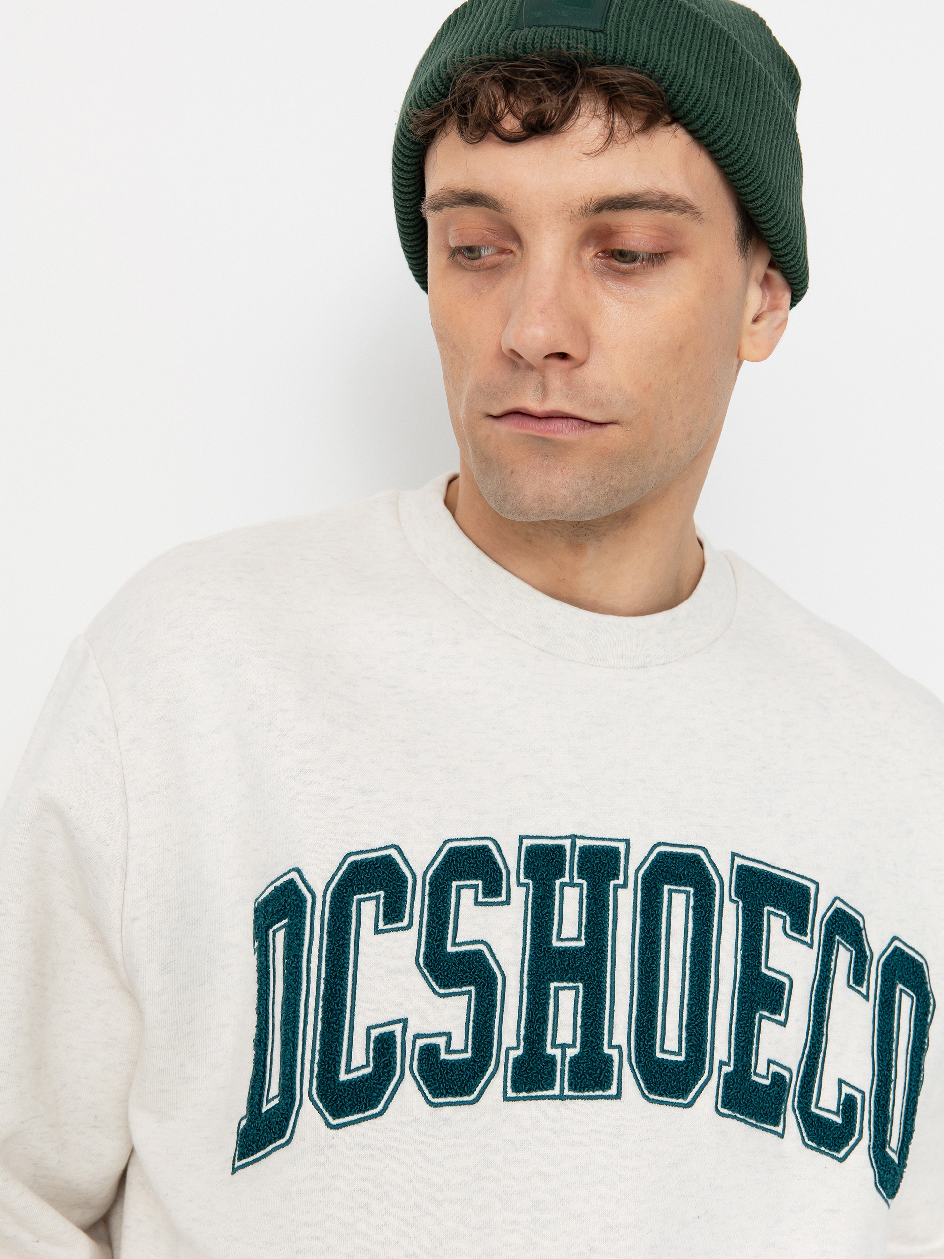 Hanorac DC Varsity Crew (snow heather)