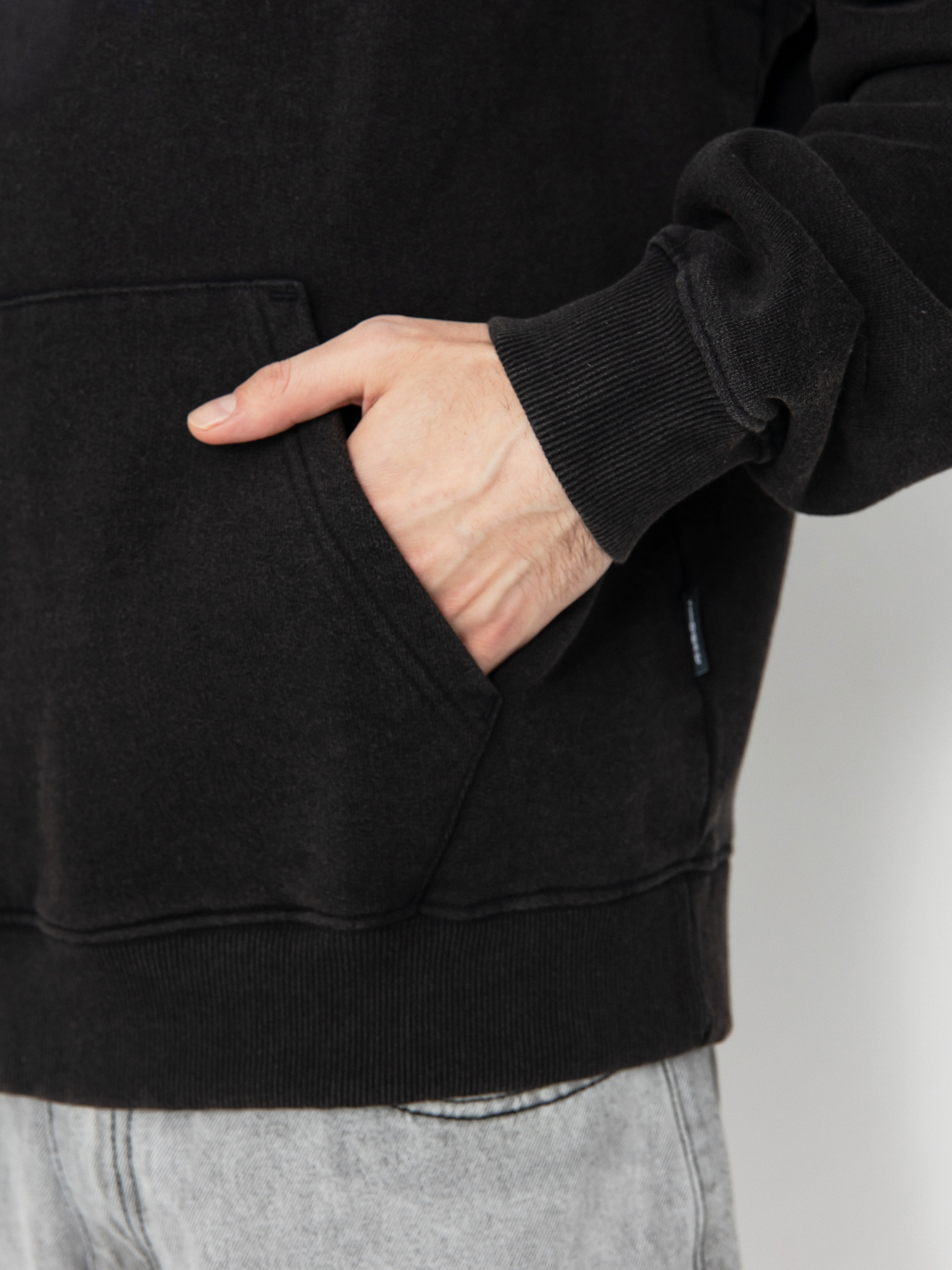 Hanorac cu glugă Wasted Paris Orthos HD (faded black)