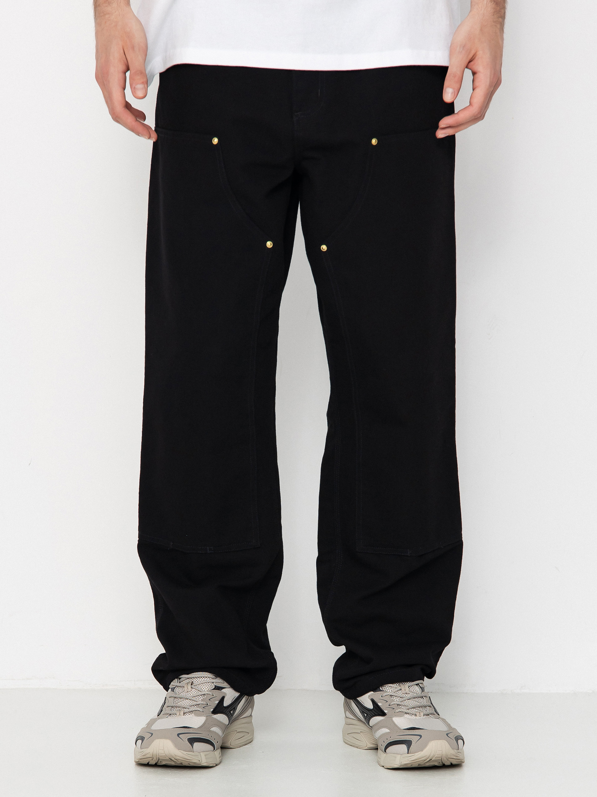 Pantaloni Carhartt WIP Double Knee (black)