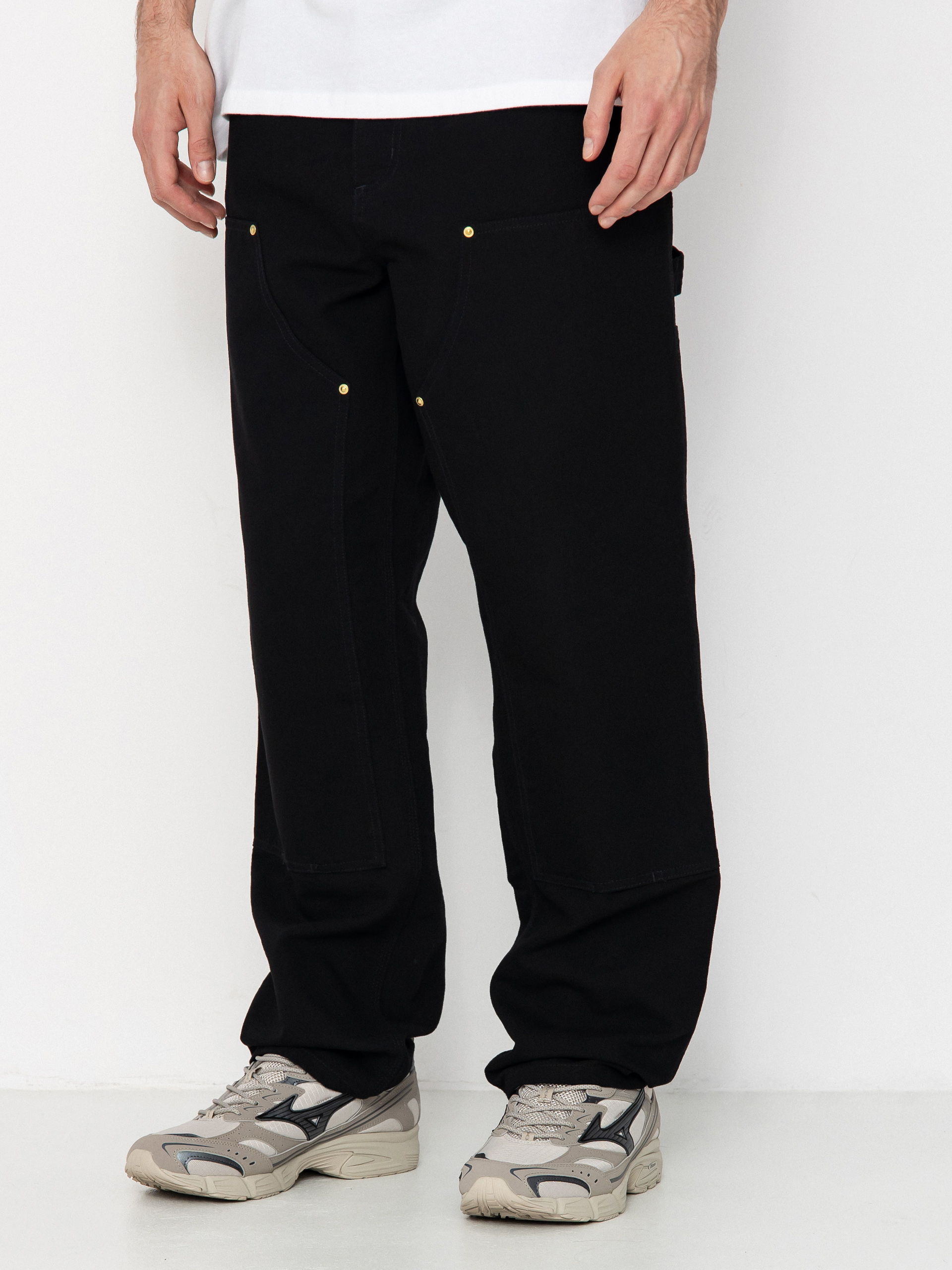 Pantaloni Carhartt WIP Double Knee (black)