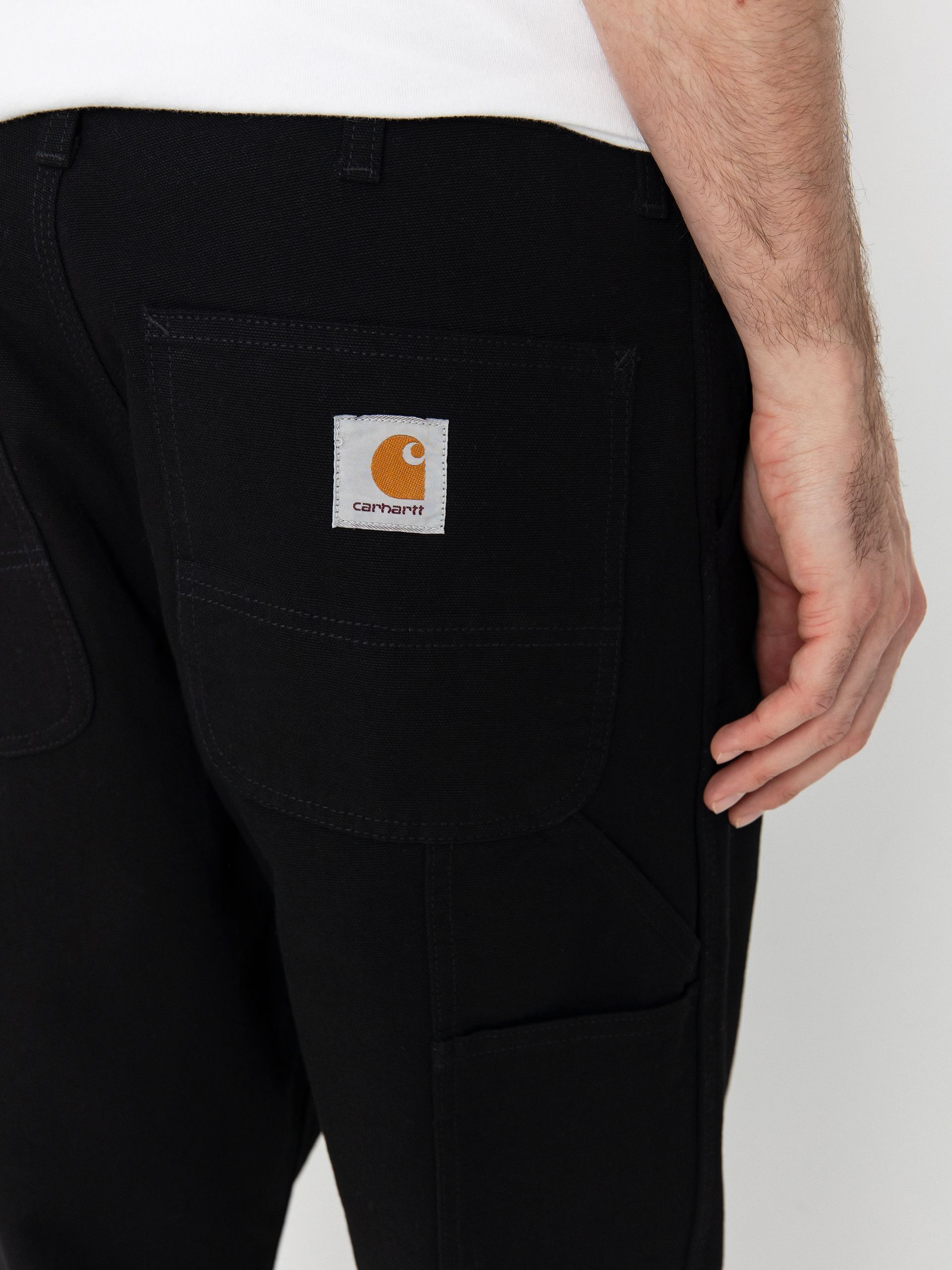 Pantaloni Carhartt WIP Double Knee (black)
