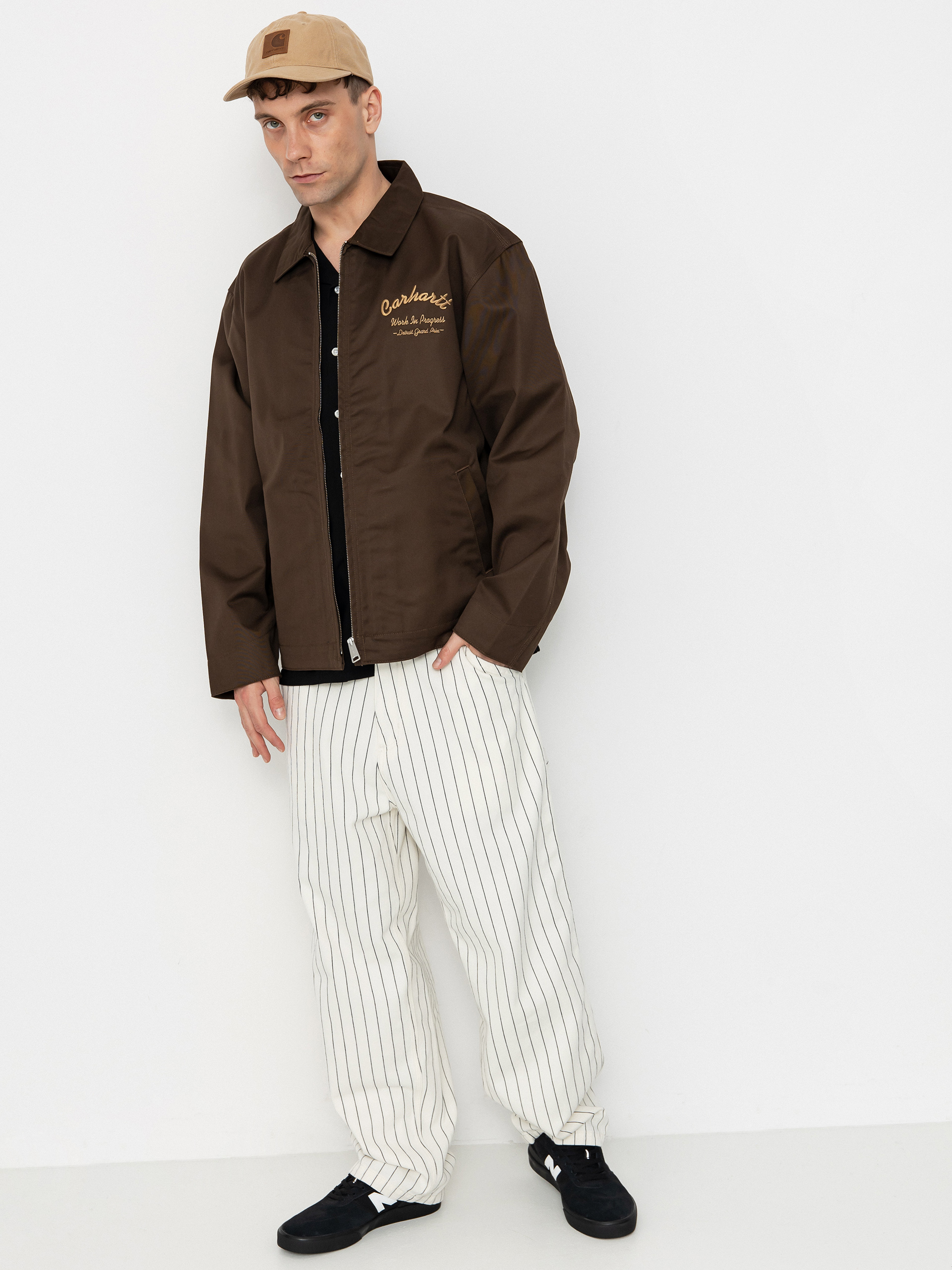 Geacă Carhartt WIP Racer Module (liberica/peanut)