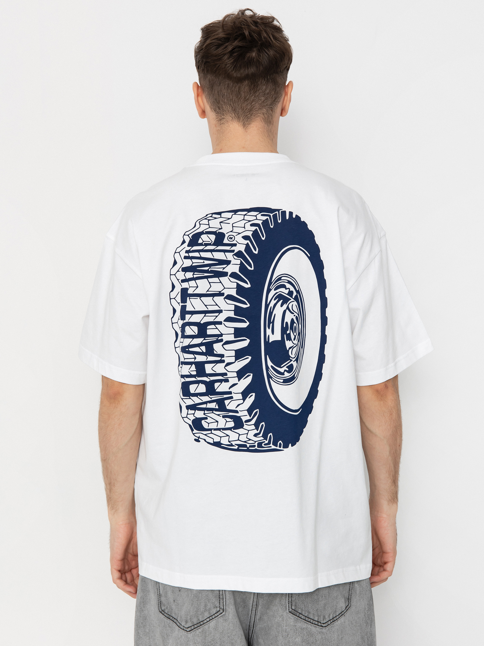 Tricou Carhartt WIP Tire (white)