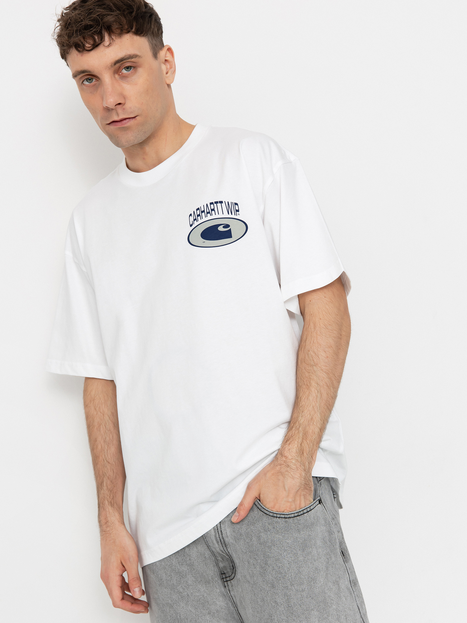 Tricou Carhartt WIP Tire (white)