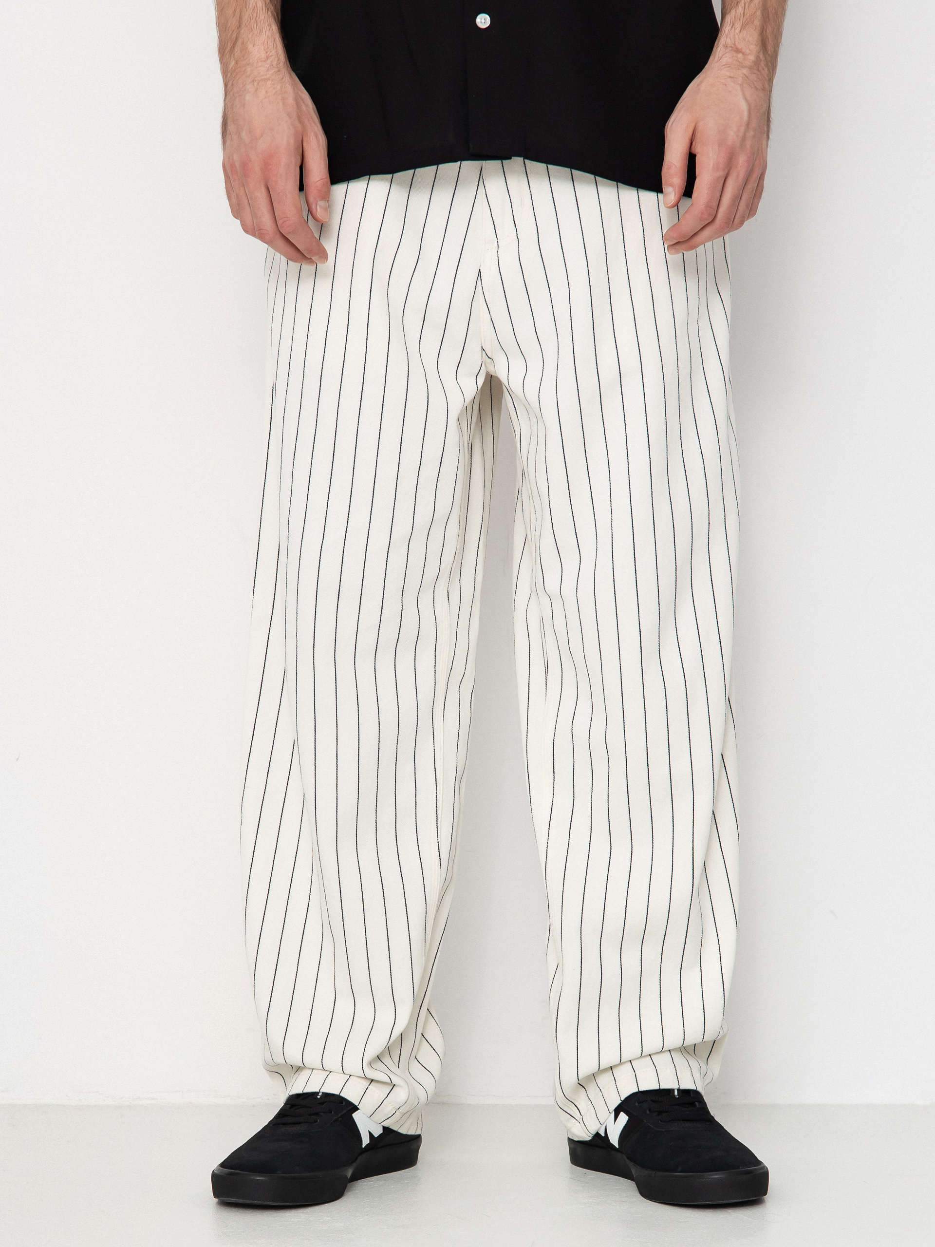Pantaloni Carhartt WIP OG Single Knee (seaton stripe/wax/dark navy)