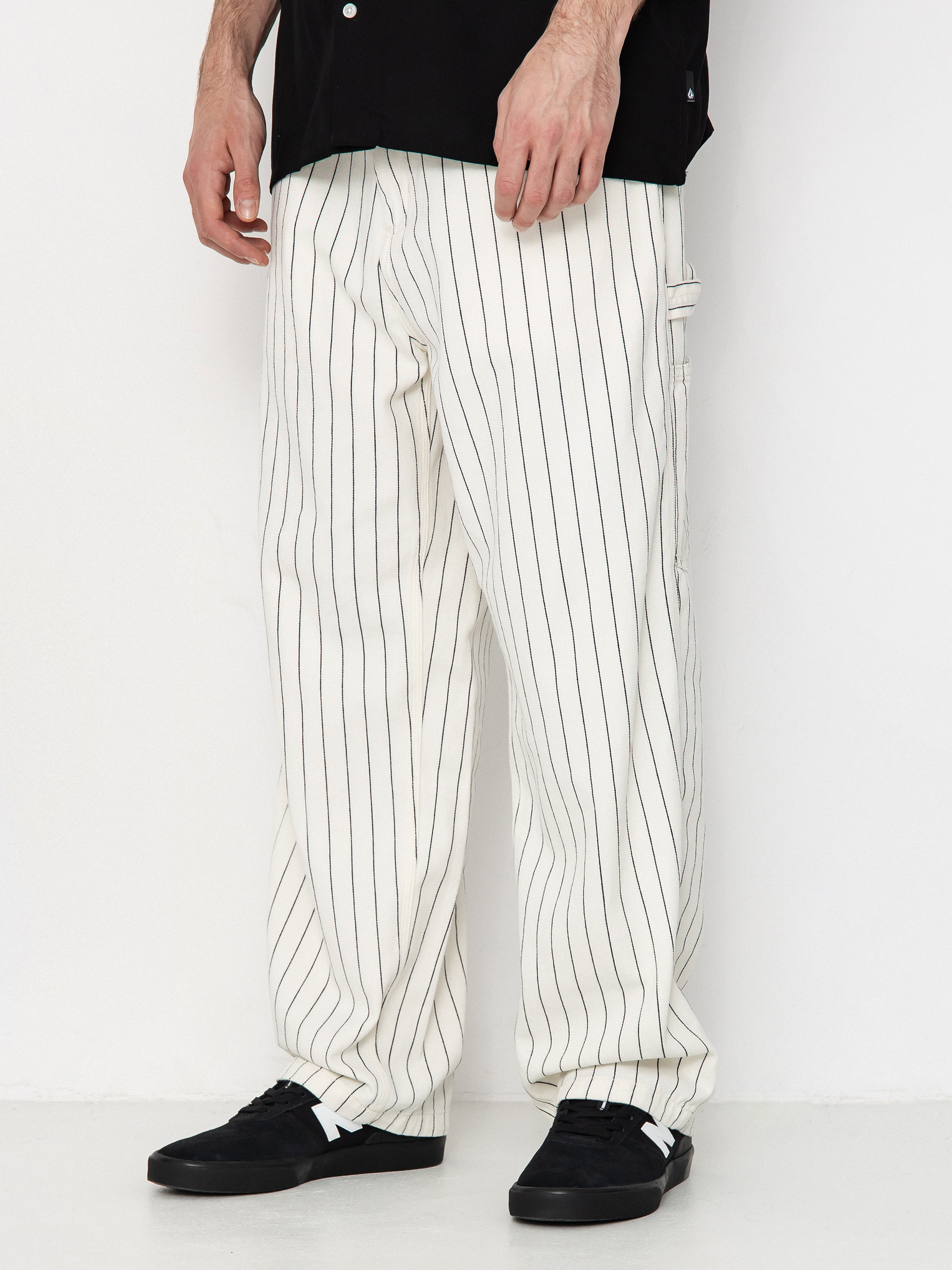 Pantaloni Carhartt WIP OG Single Knee (seaton stripe/wax/dark navy)