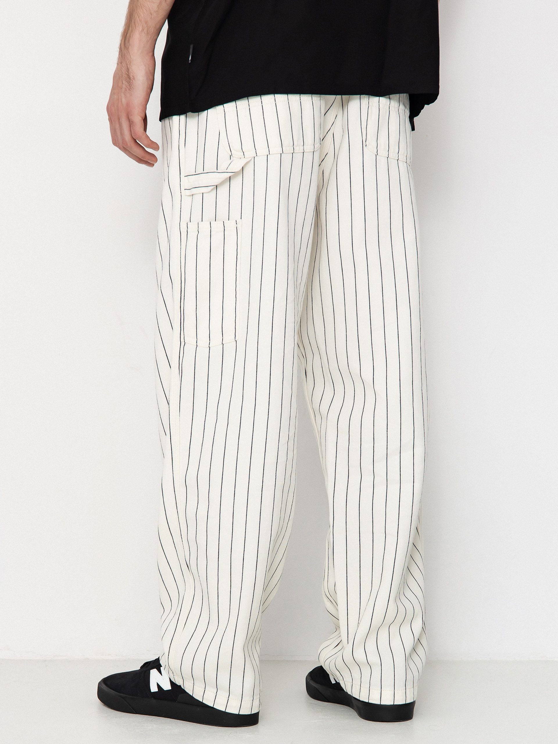 Pantaloni Carhartt WIP OG Single Knee (seaton stripe/wax/dark navy)