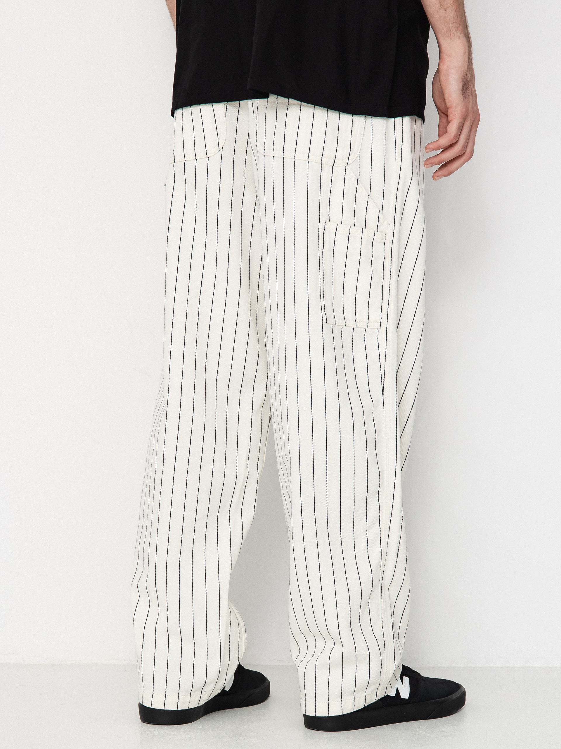 Pantaloni Carhartt WIP OG Single Knee (seaton stripe/wax/dark navy)