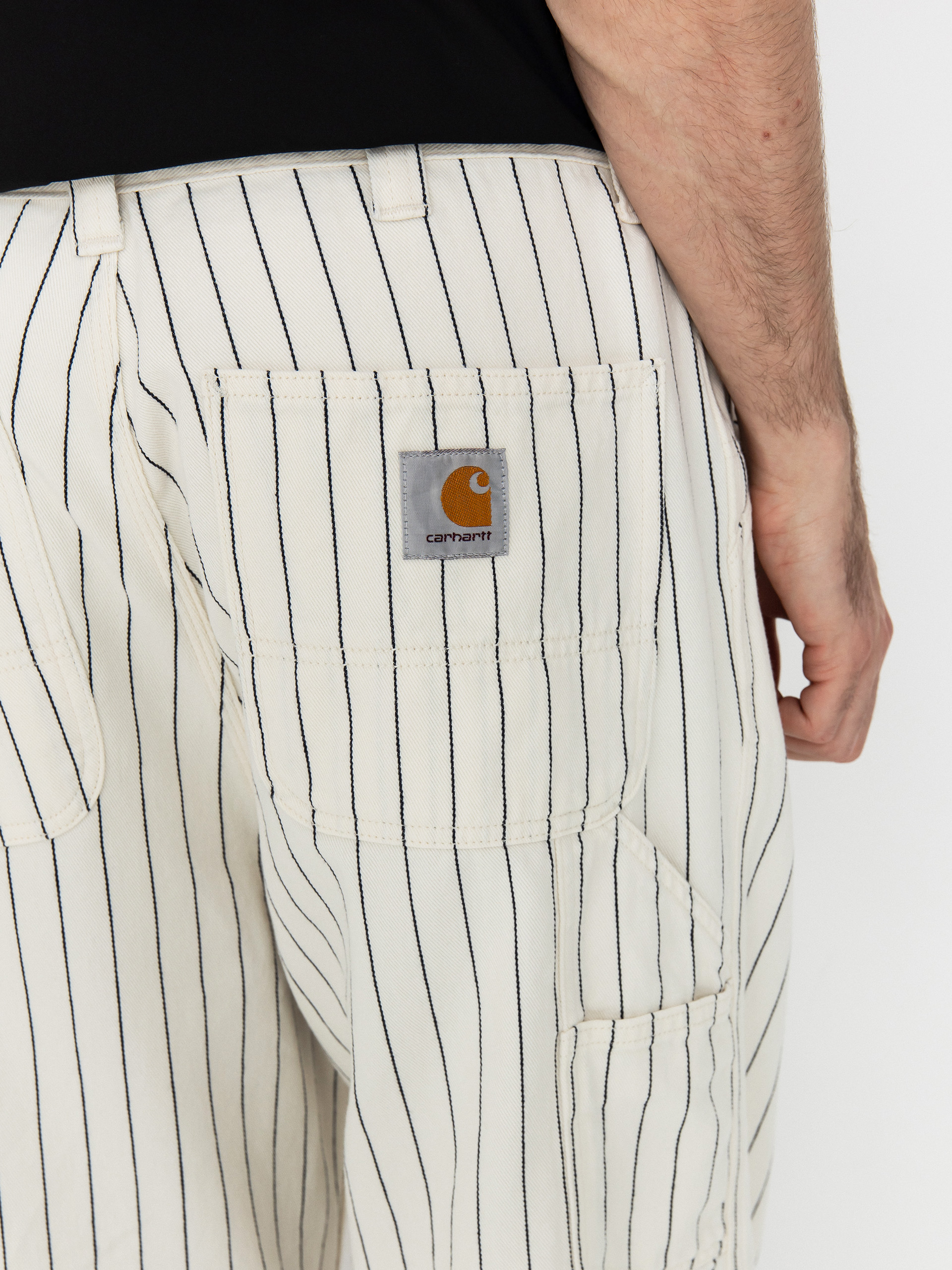Pantaloni Carhartt WIP OG Single Knee (seaton stripe/wax/dark navy)