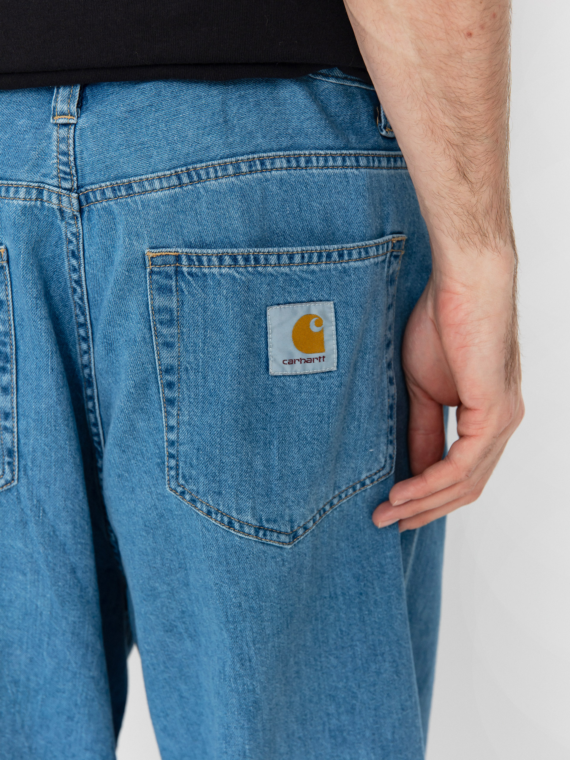 Pantaloni Carhartt WIP Lucas (blue)