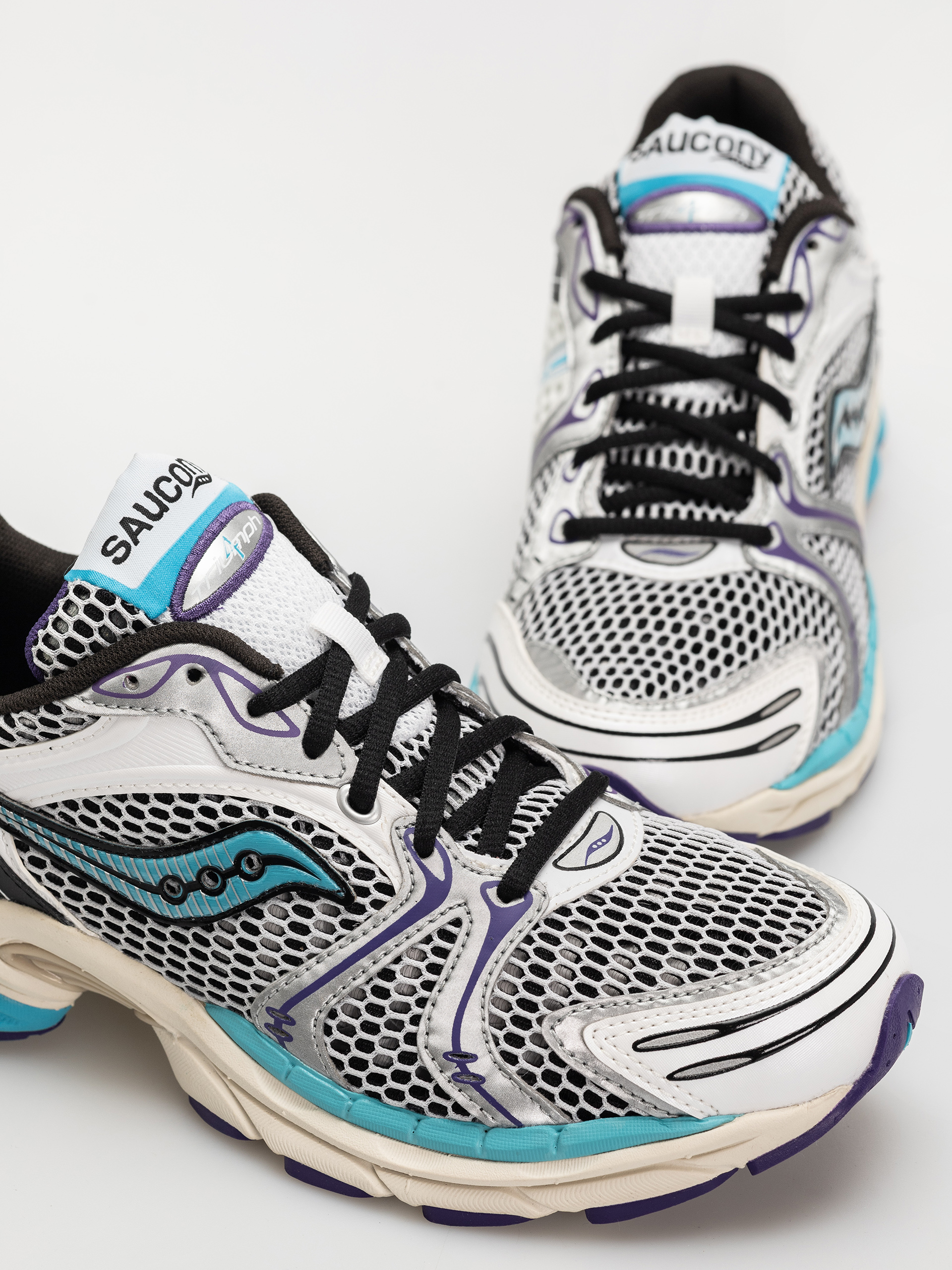 Pantofi Saucony Progrid Triumph 4 (white/blue)