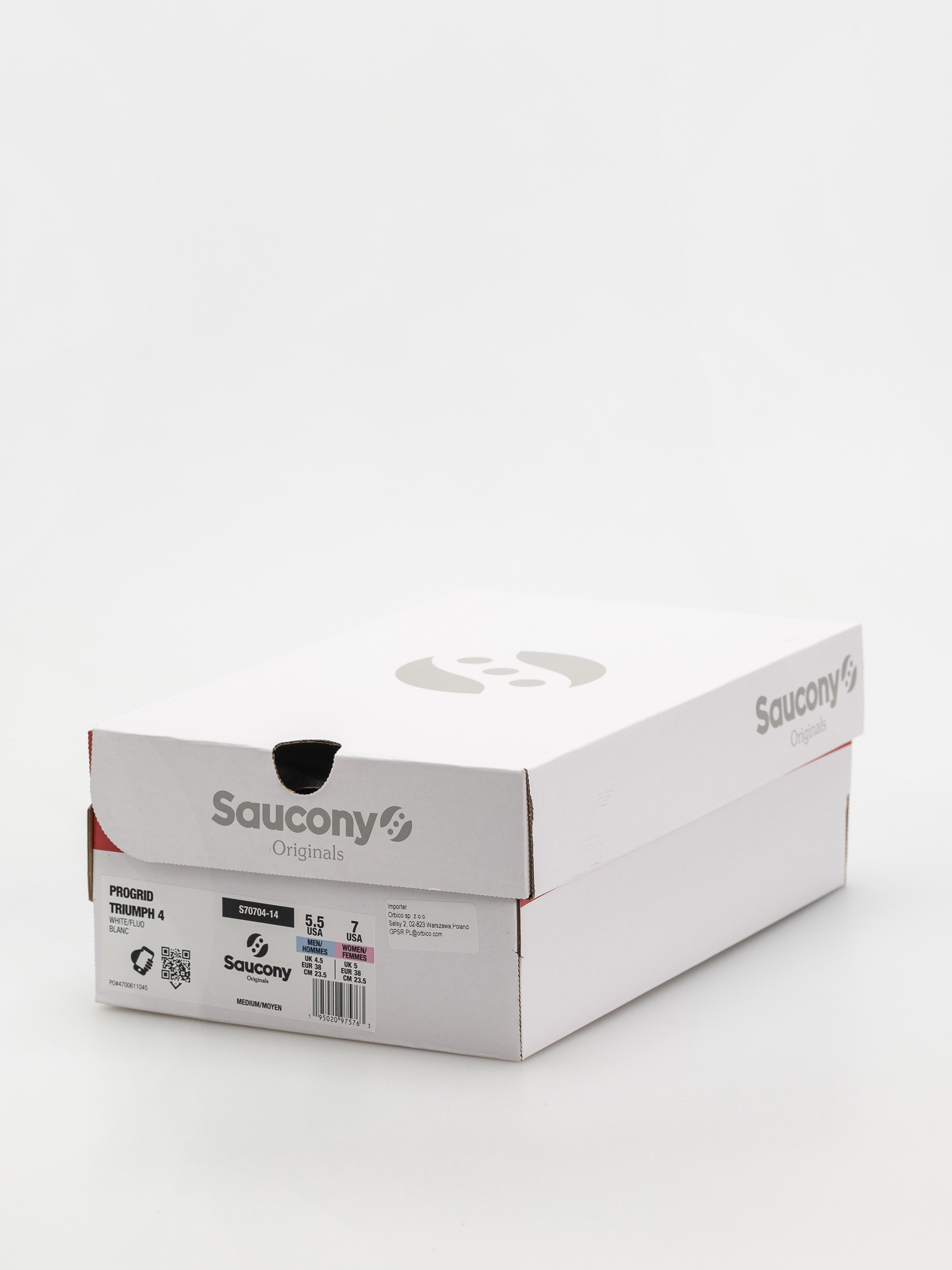 Pantofi Saucony Progrid Triumph 4 (white/fluo)