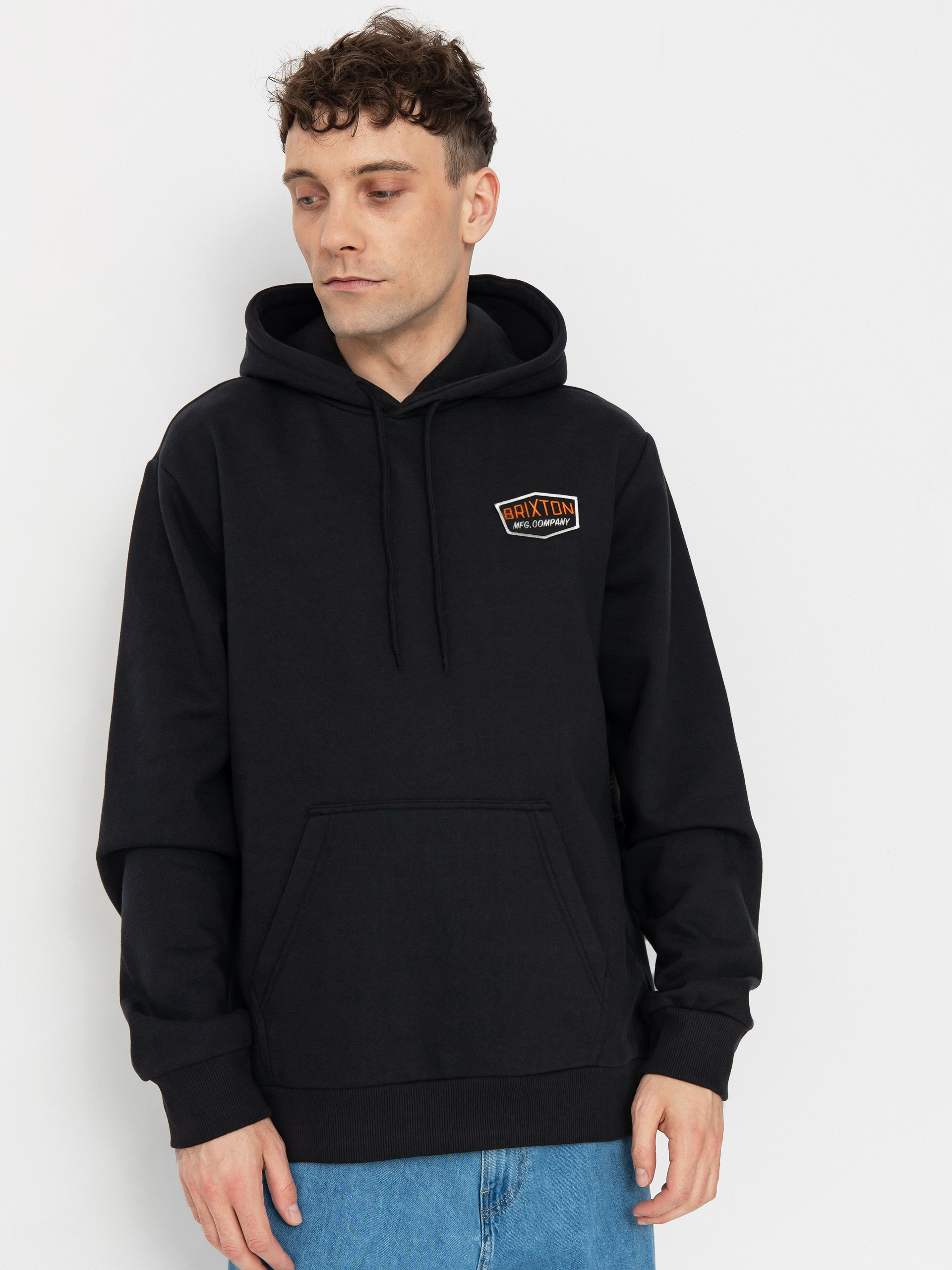 Hanorac cu glugă Brixton Freeman HD (black)