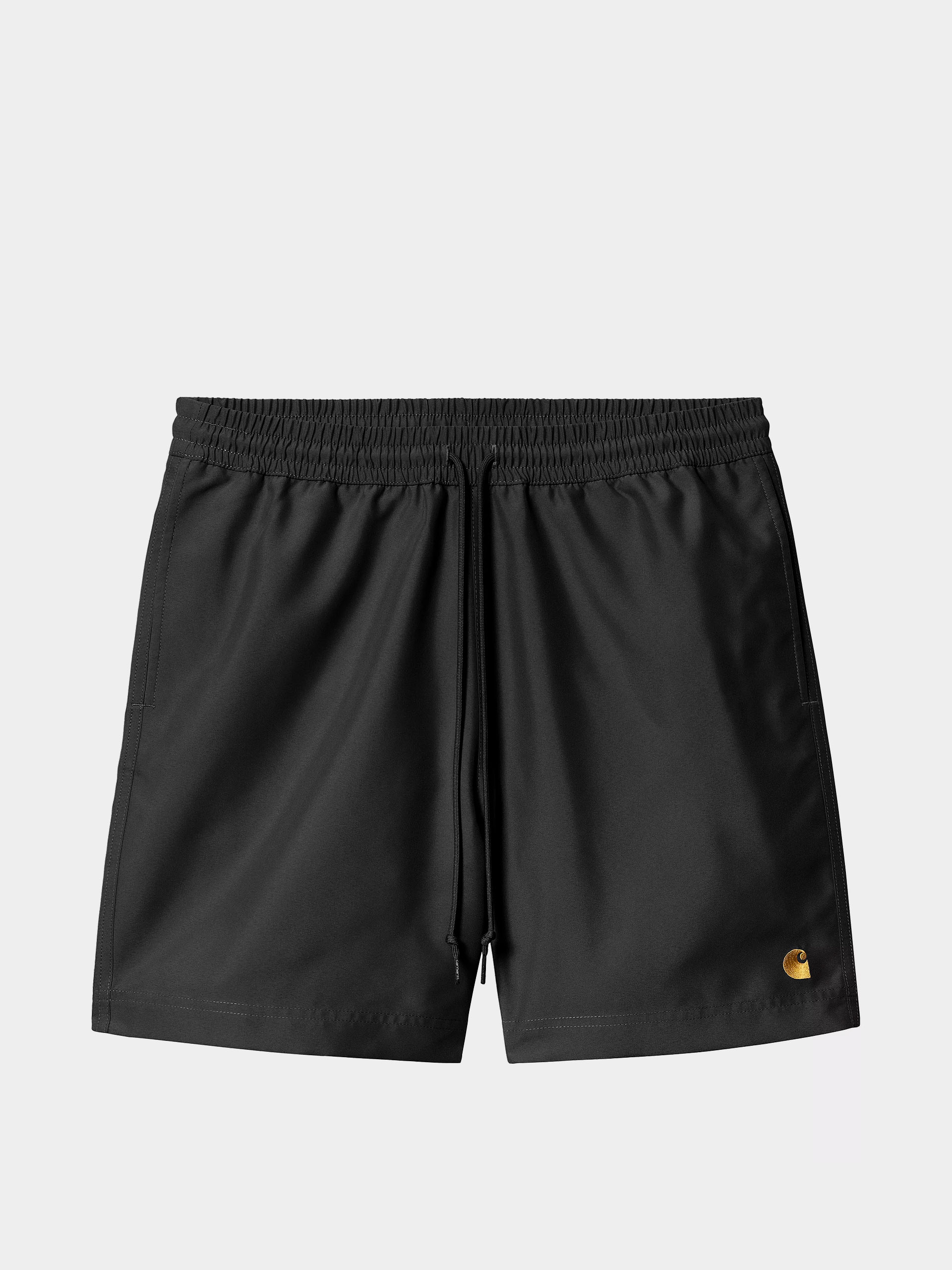 Pantaloni scurți Carhartt WIP Chase Swim (black/gold)
