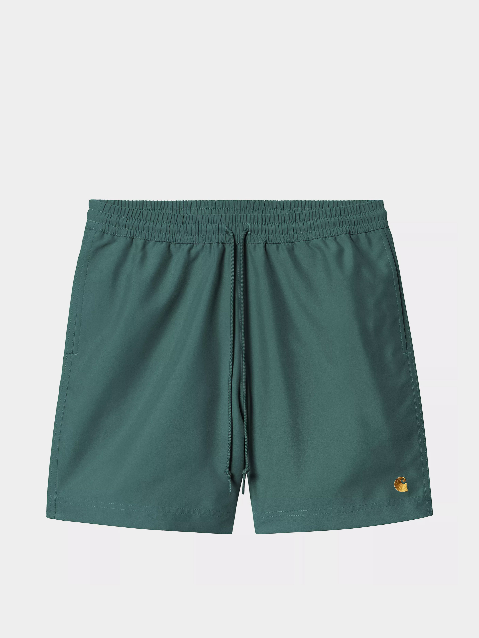 Pantaloni scurți Carhartt WIP Chase Swim (rainforest/gold)