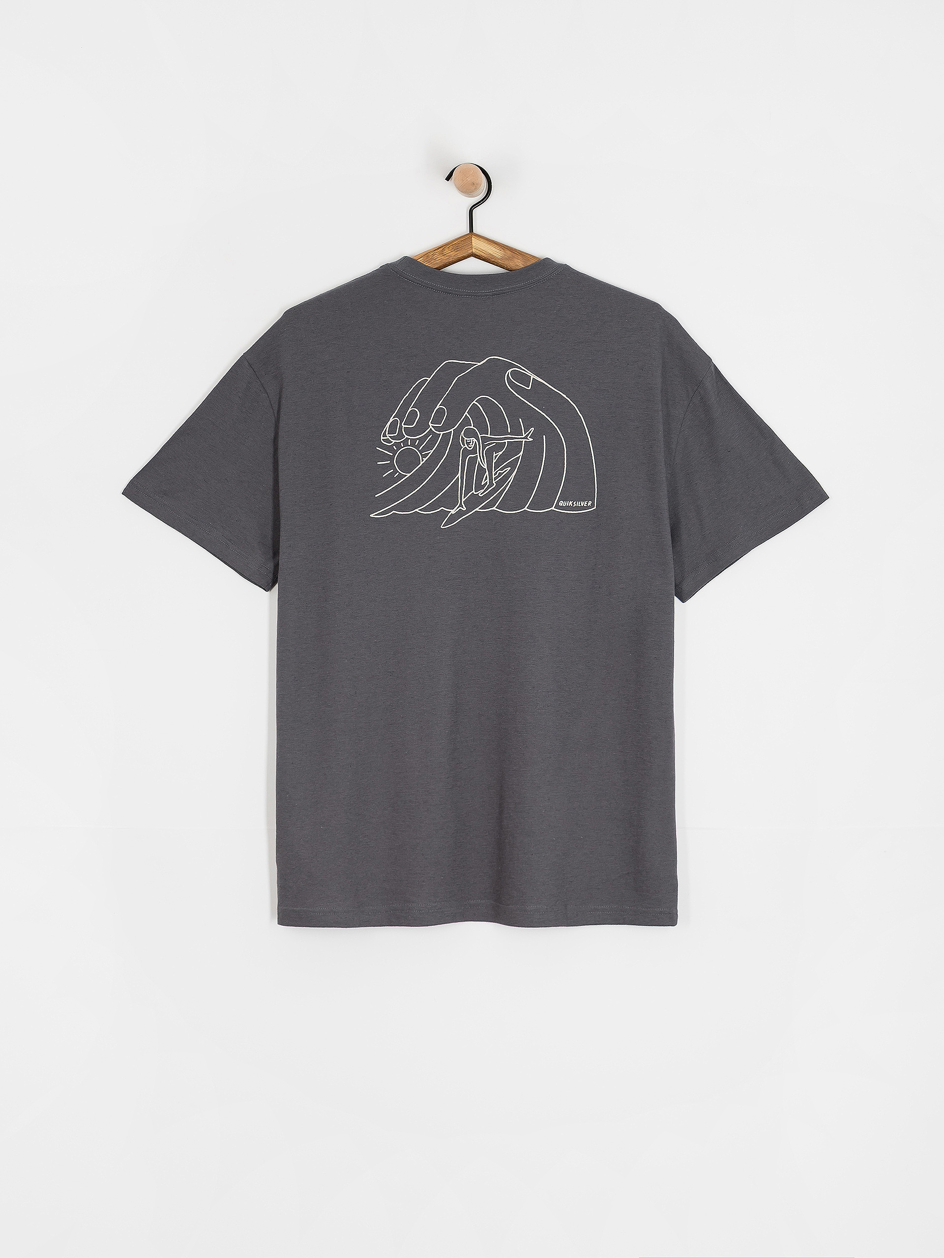 Tricou Quiksilver Freedom Swell (iron gate)