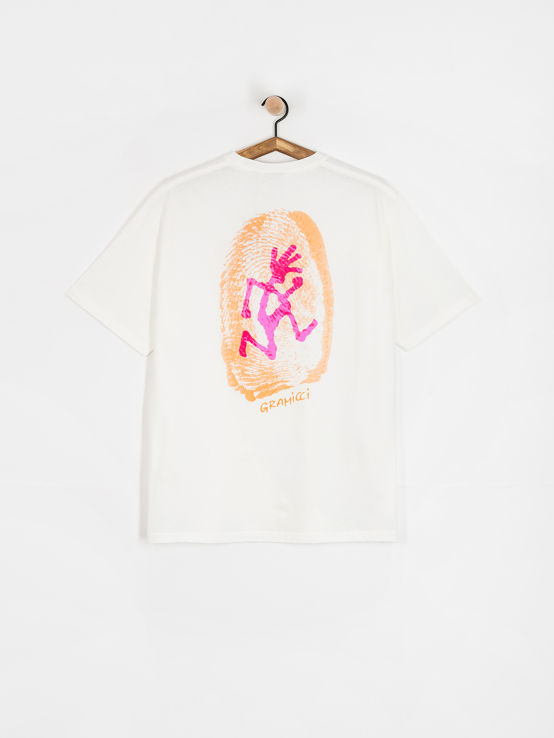 Tricou Gramicci Thumbprint (white)