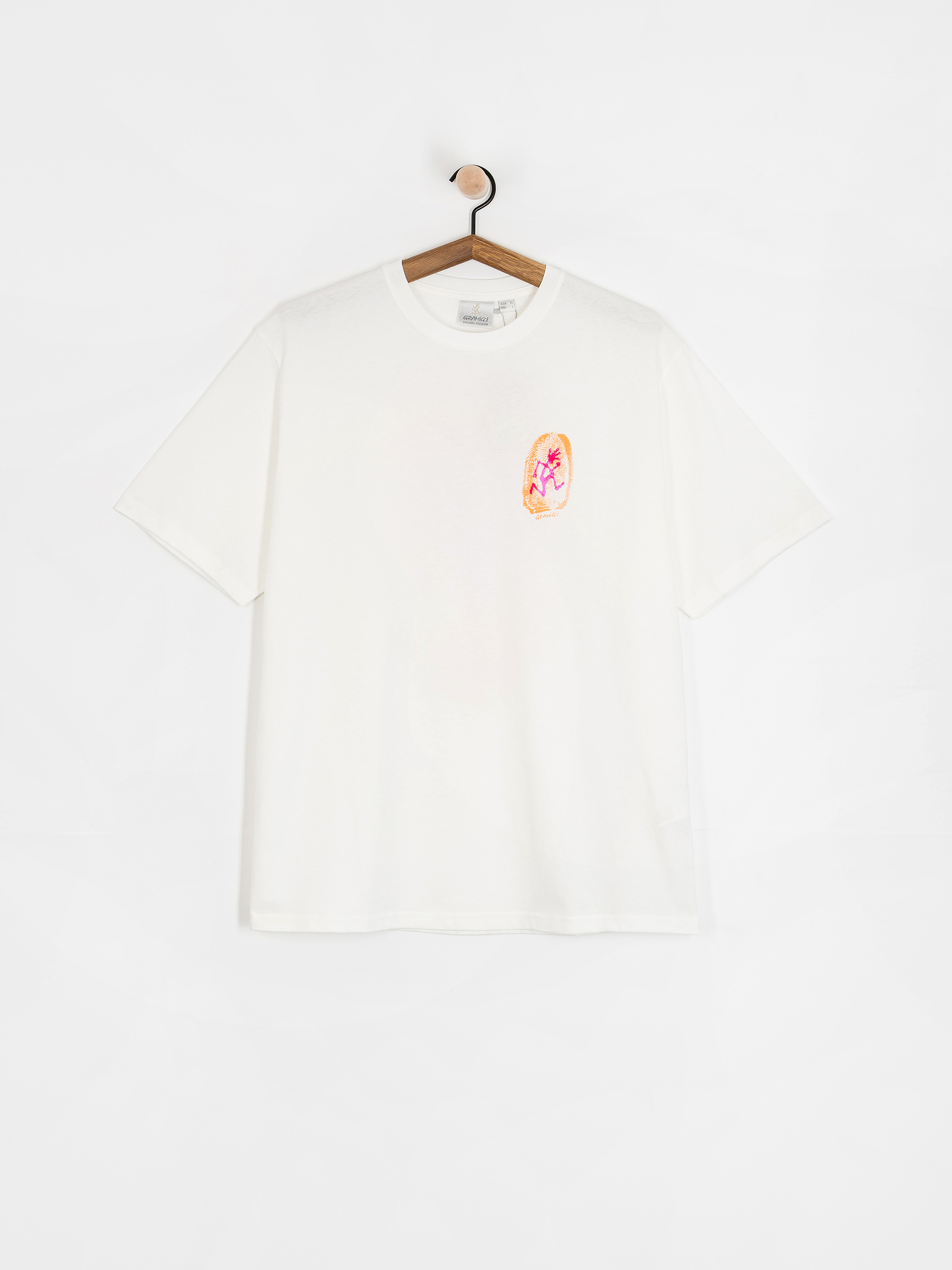 Tricou Gramicci Thumbprint (white)