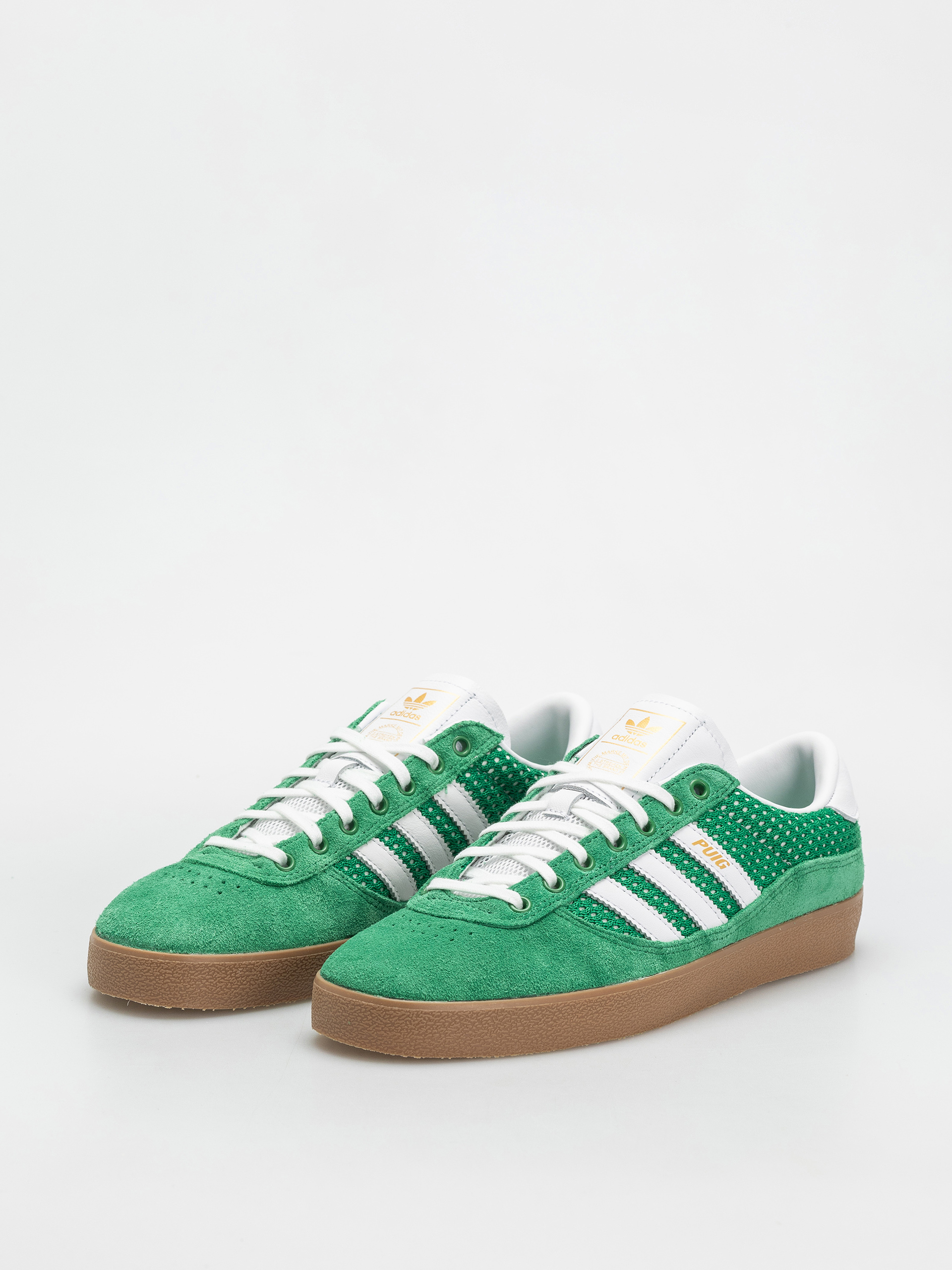 Pantofi adidas Puig Indoor (green/ftwwht/gum4)