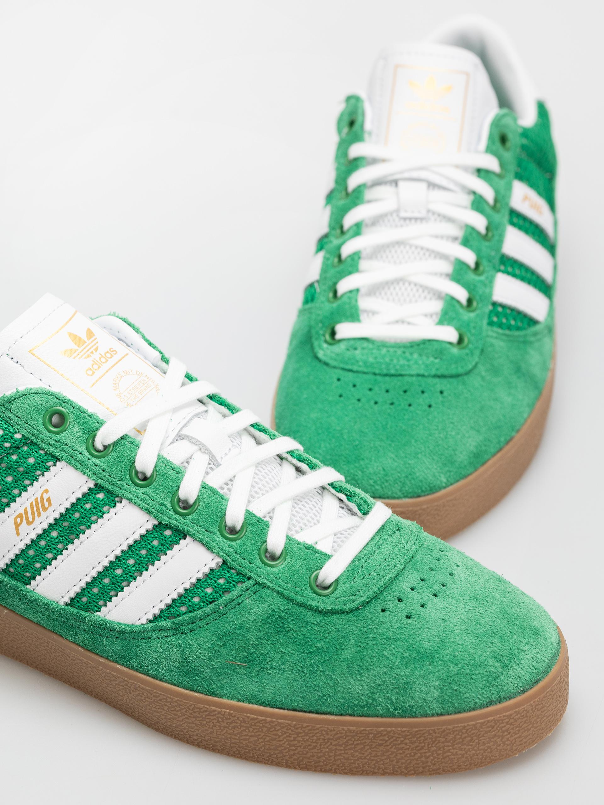 Pantofi adidas Puig Indoor (green/ftwwht/gum4)
