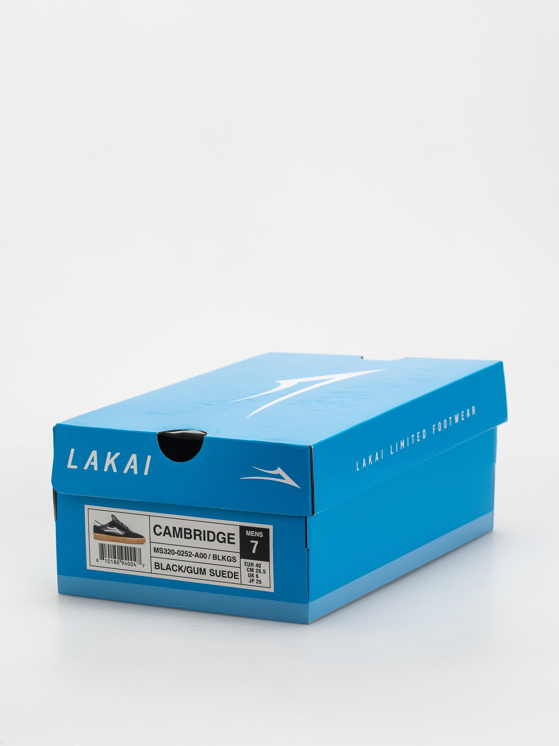 Pantofi Lakai Cambridge (black/gum/suede)