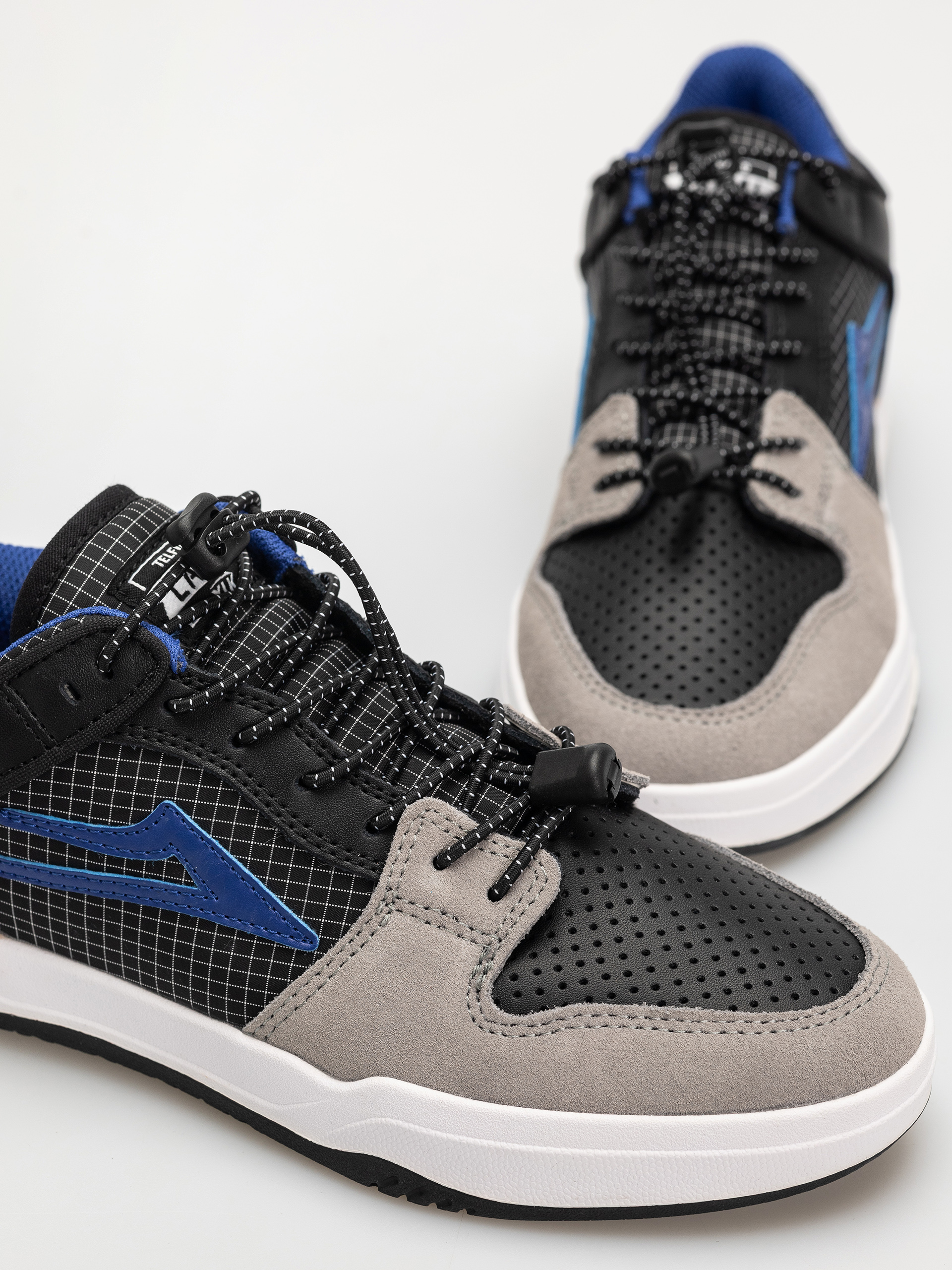 Pantofi Lakai Telford Low (black/tech/suede)