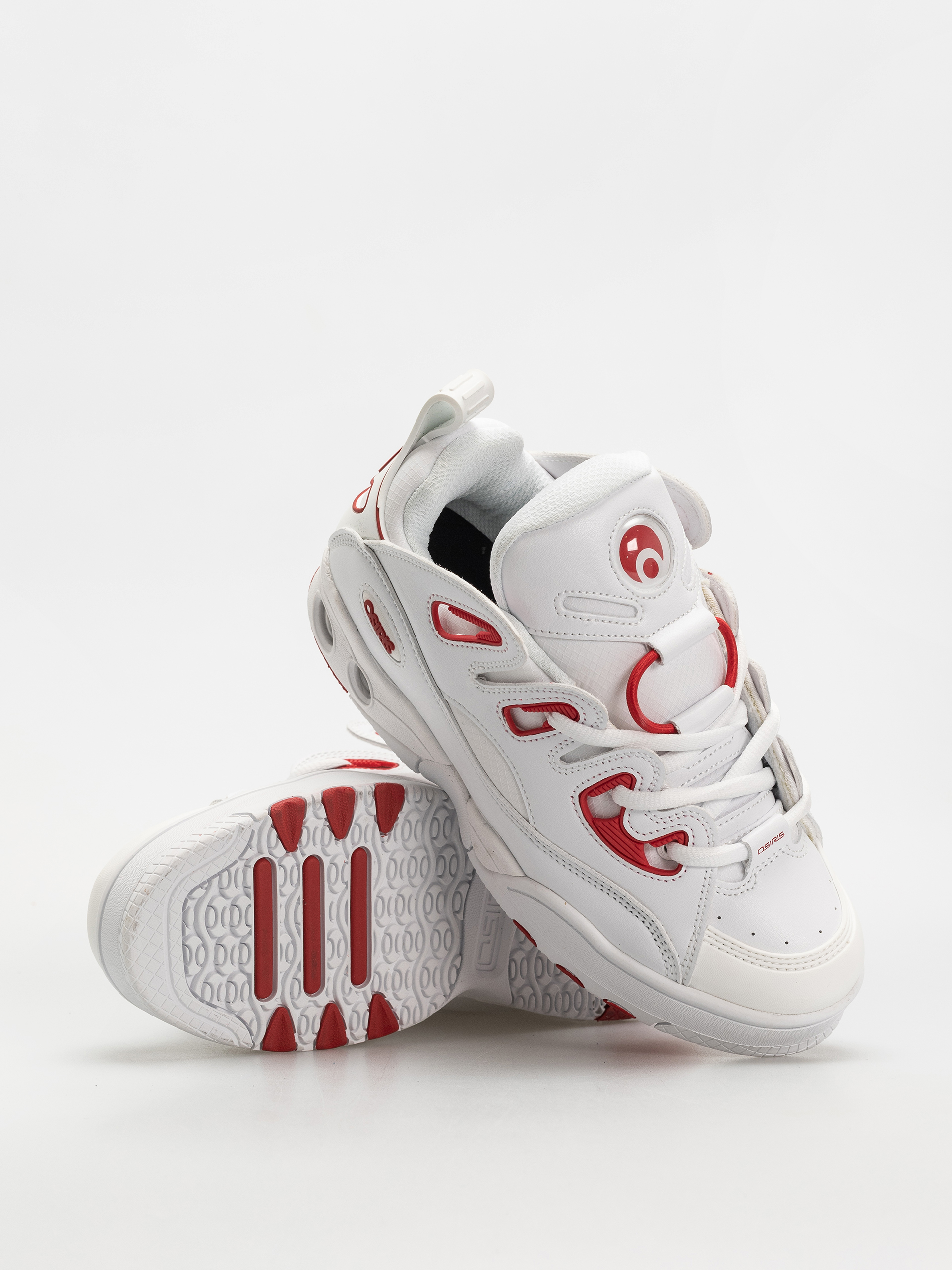 Pantofi Osiris D3 E (white/red/white)