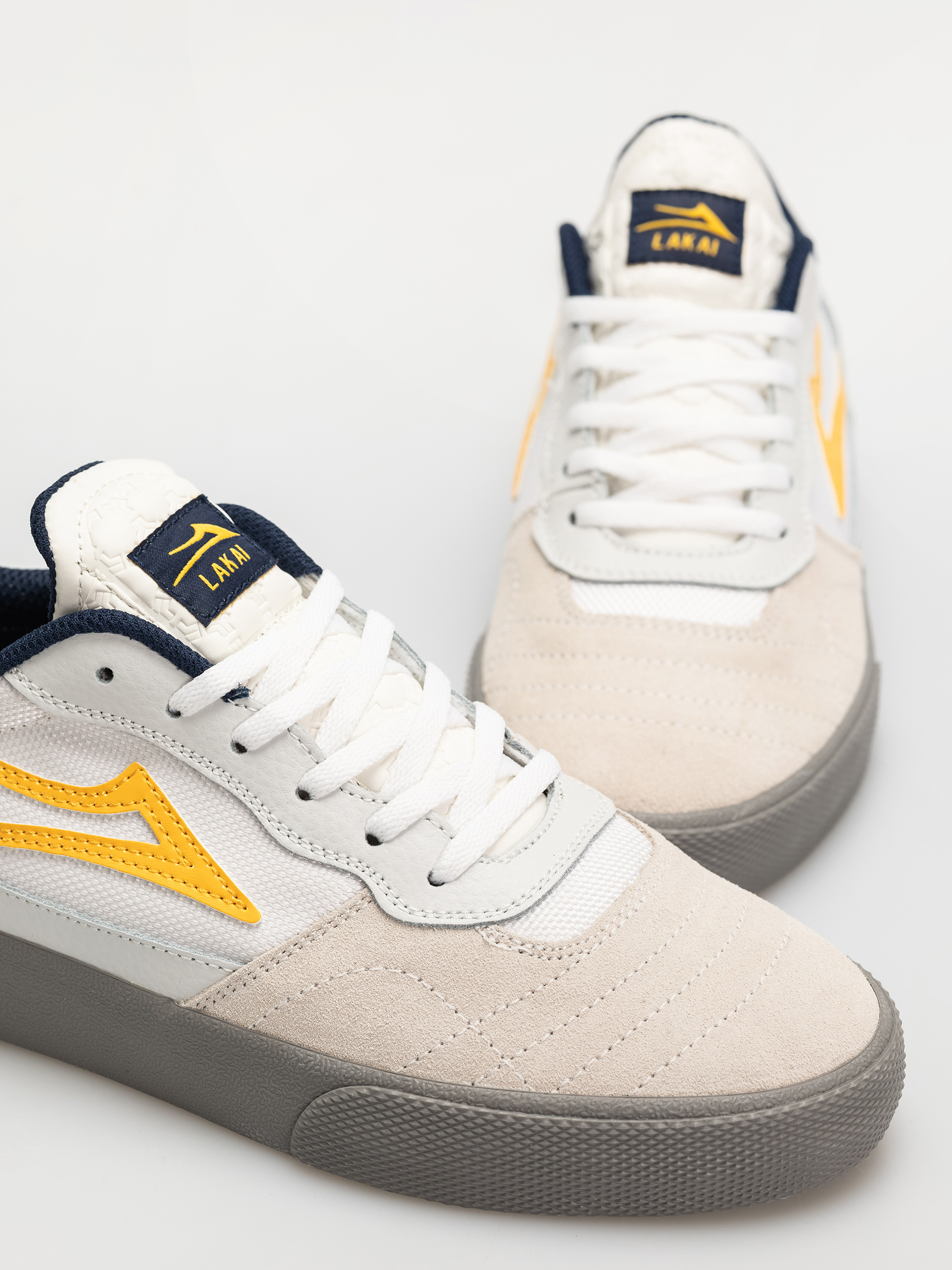 Pantofi Lakai Cambridge (white/leather)