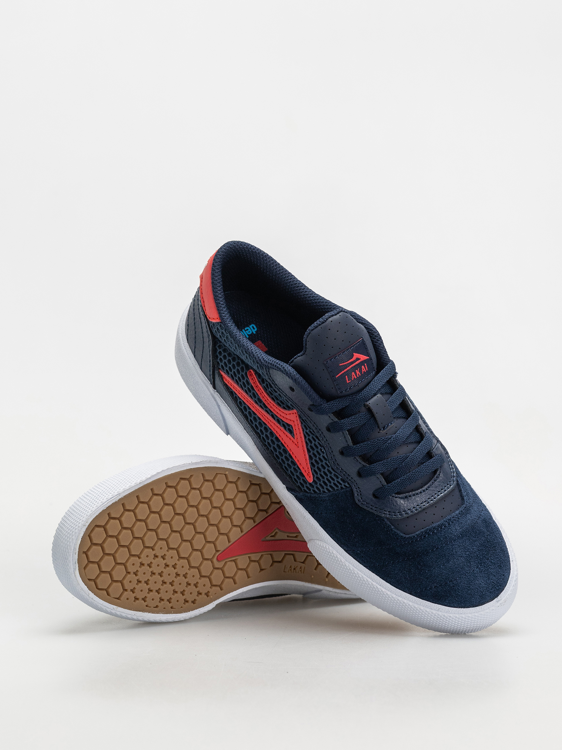 Pantofi Lakai Cambridge (navy//red/suede)