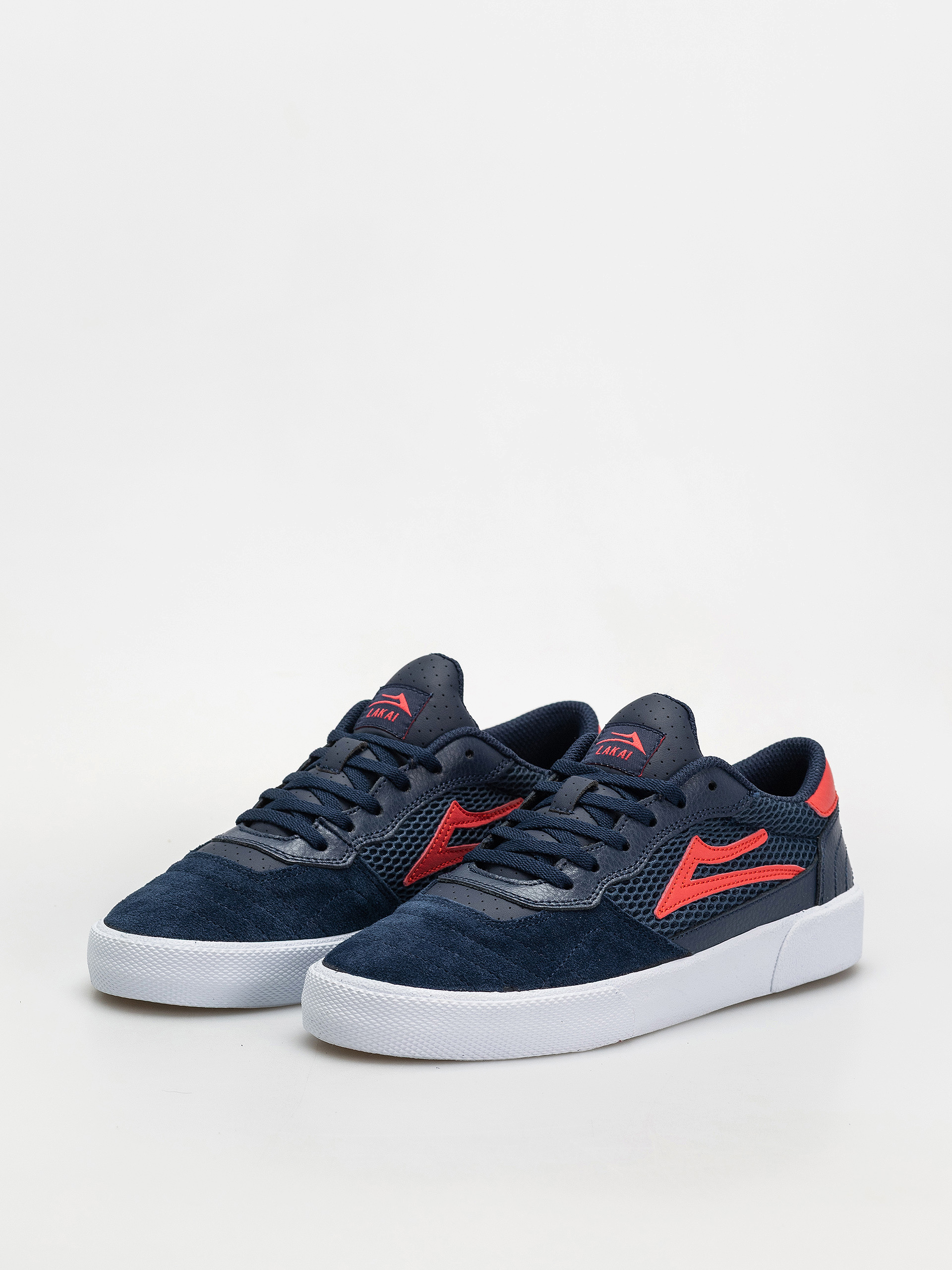 Pantofi Lakai Cambridge (navy//red/suede)