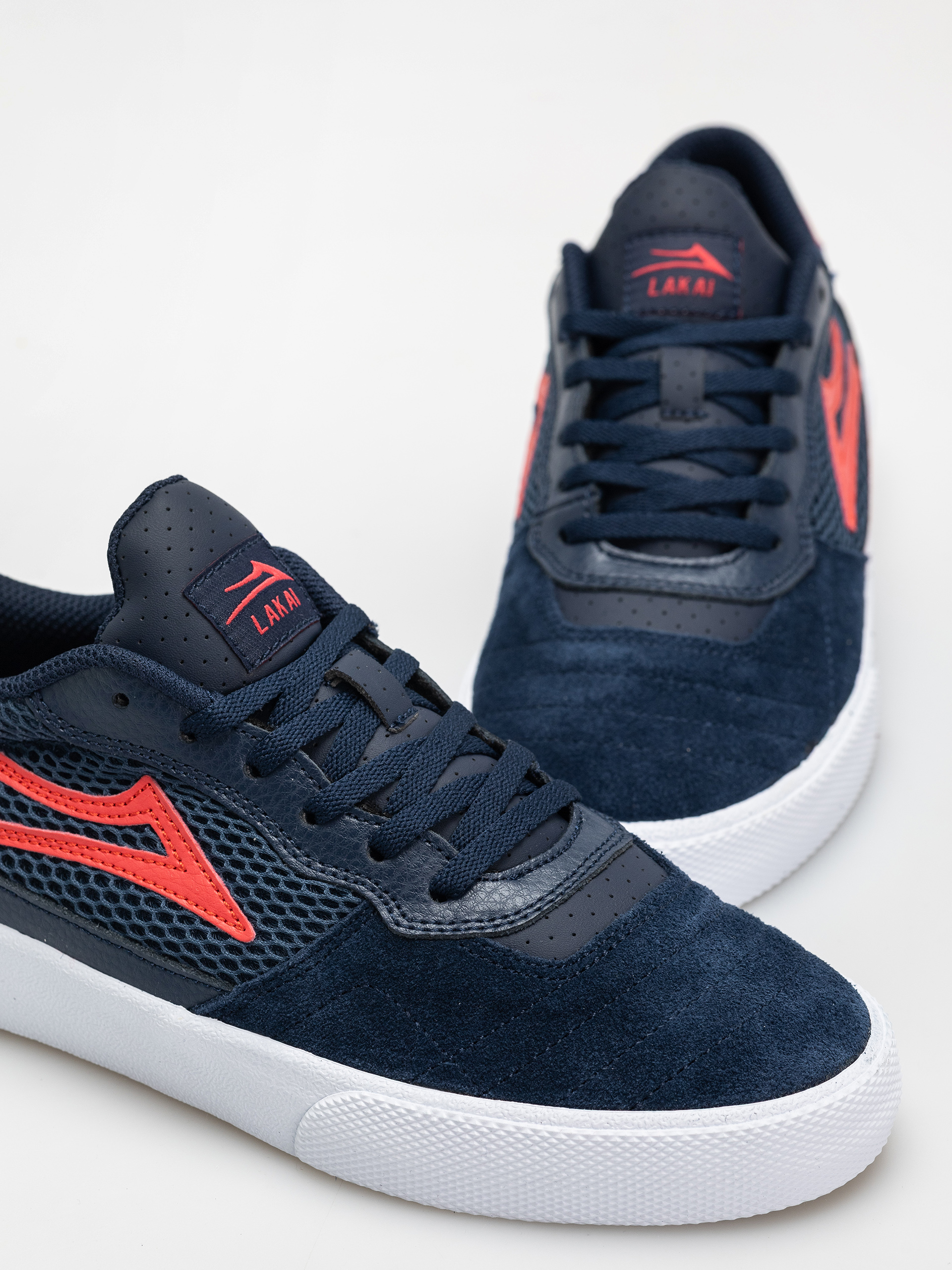 Pantofi Lakai Cambridge (navy//red/suede)