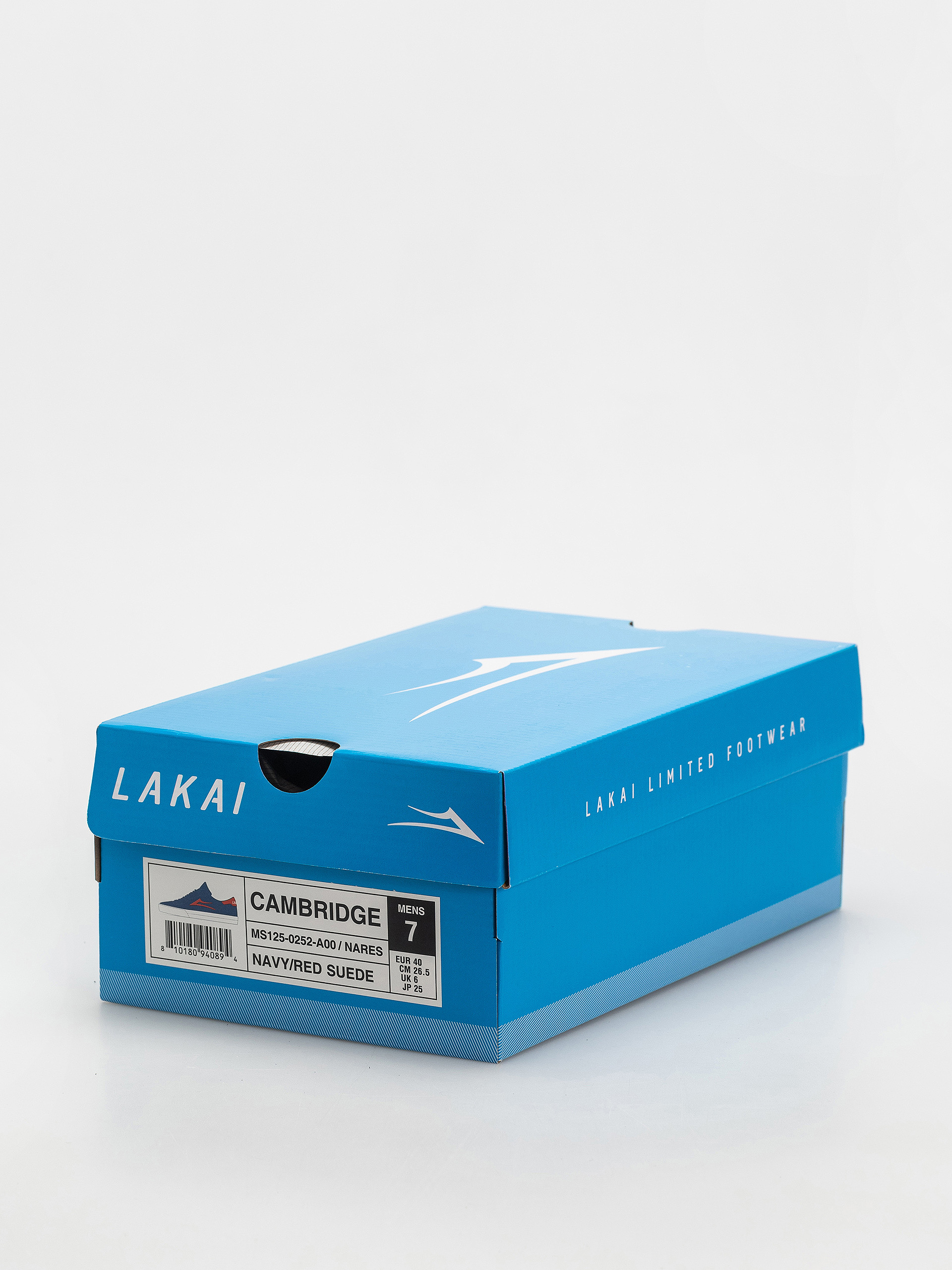 Pantofi Lakai Cambridge (navy//red/suede)