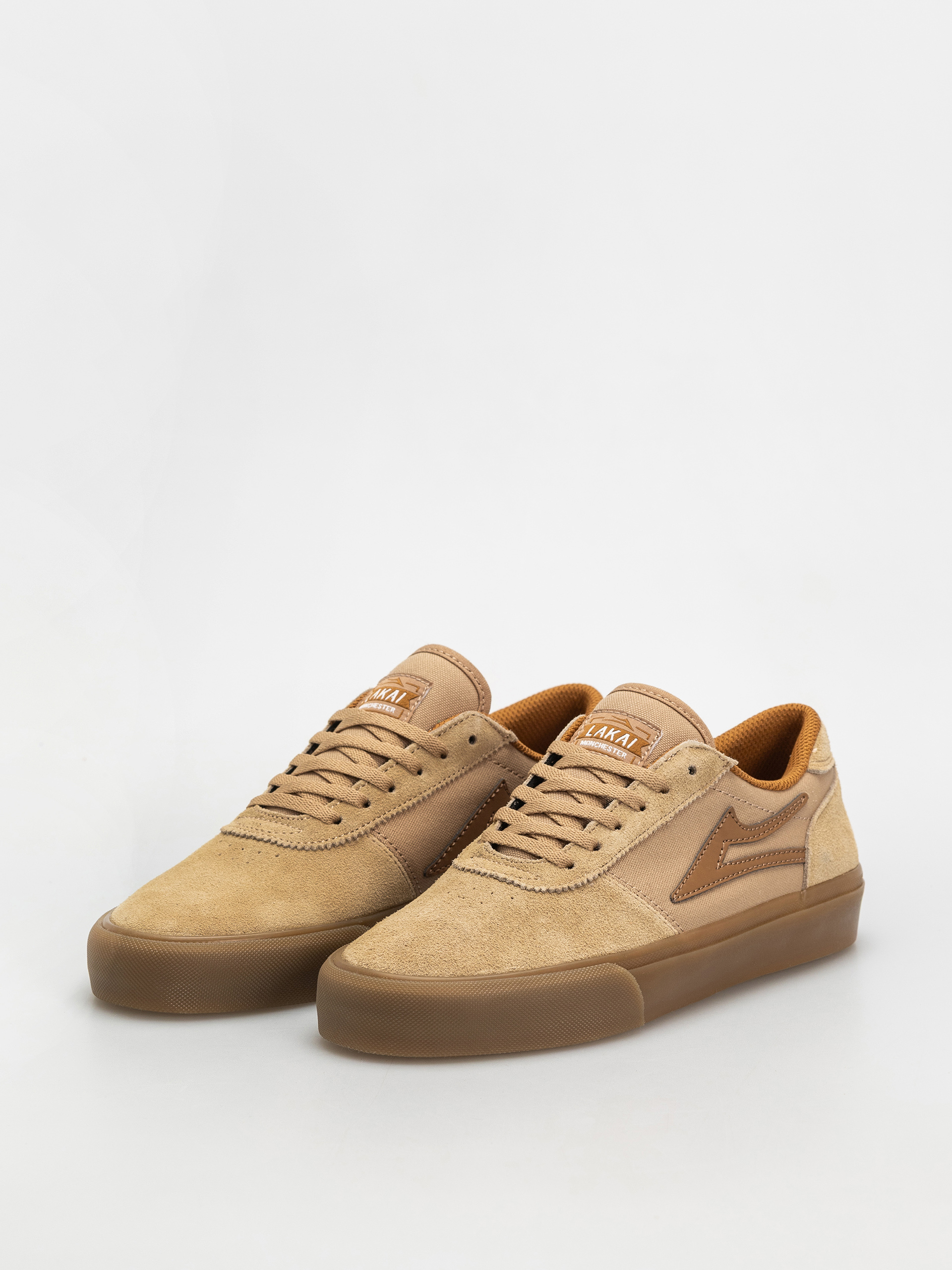 Pantofi Lakai Manchester (tan/gum/suede)